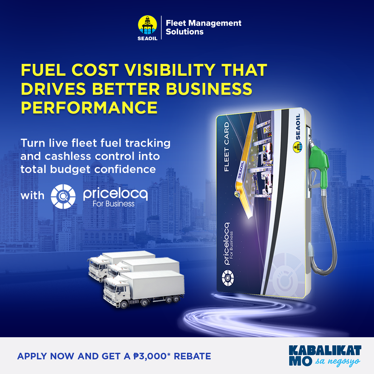 SEAOIL Facebook ad: How much is untracked fuel costing your business?