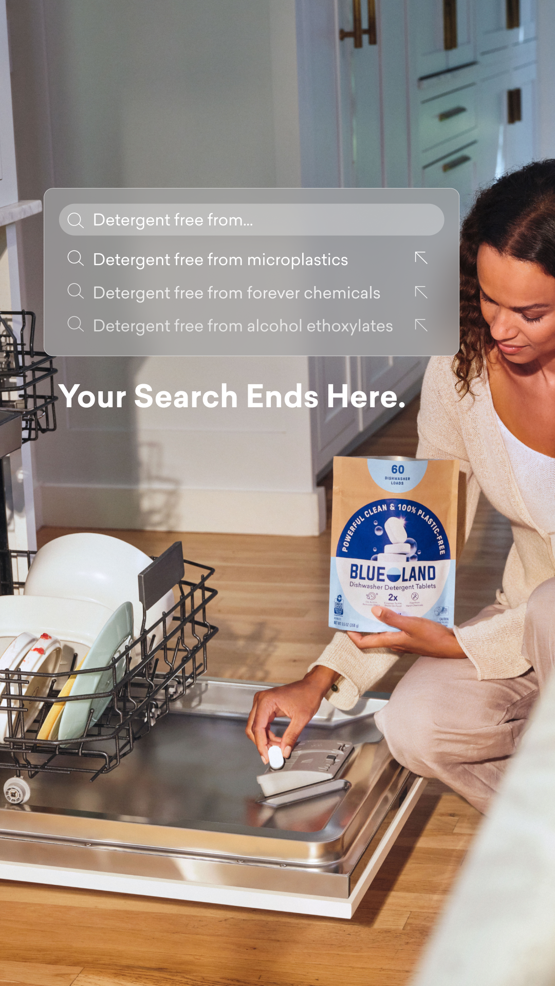 Blueland Facebook ad