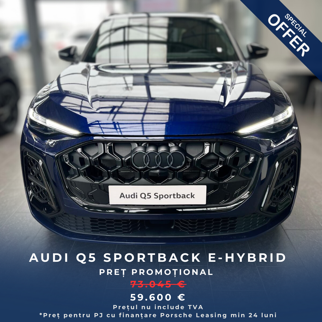 Audi D&C Oradea Facebook ad: Audi Q5, ofertă limitată la D&C Oradea