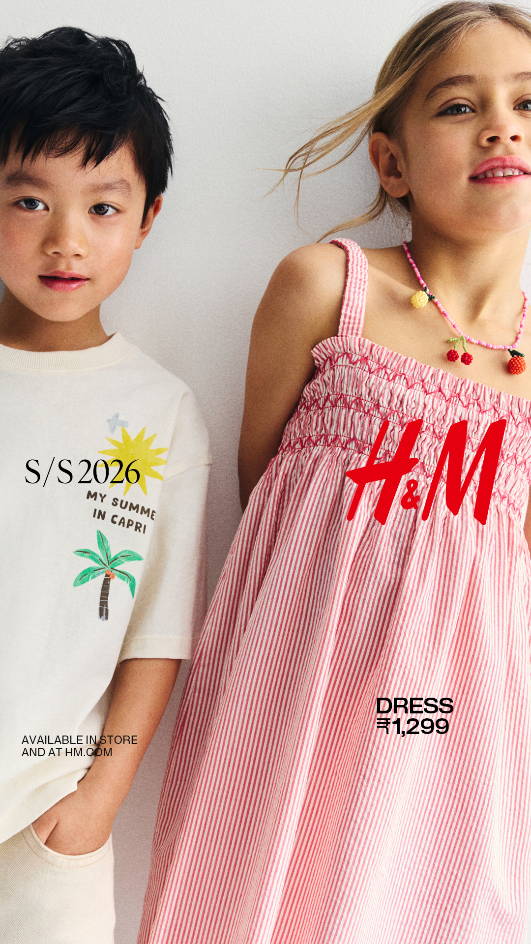 H&M Facebook ad