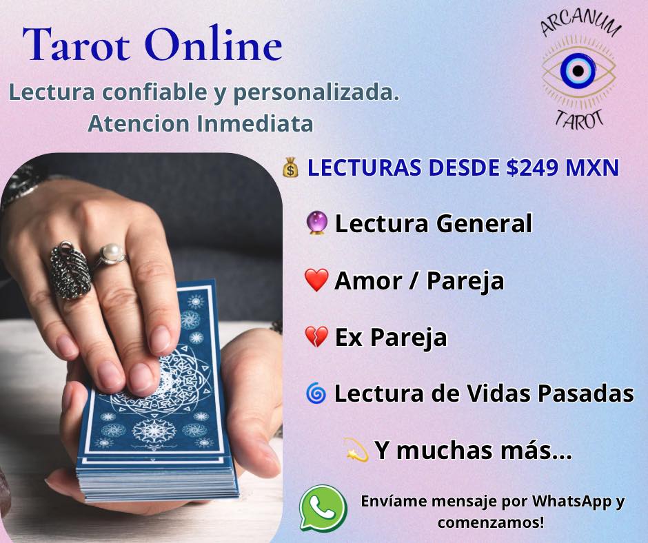 Arcanum - Lectura de Tarot Facebook ad: Chatea con nosotros