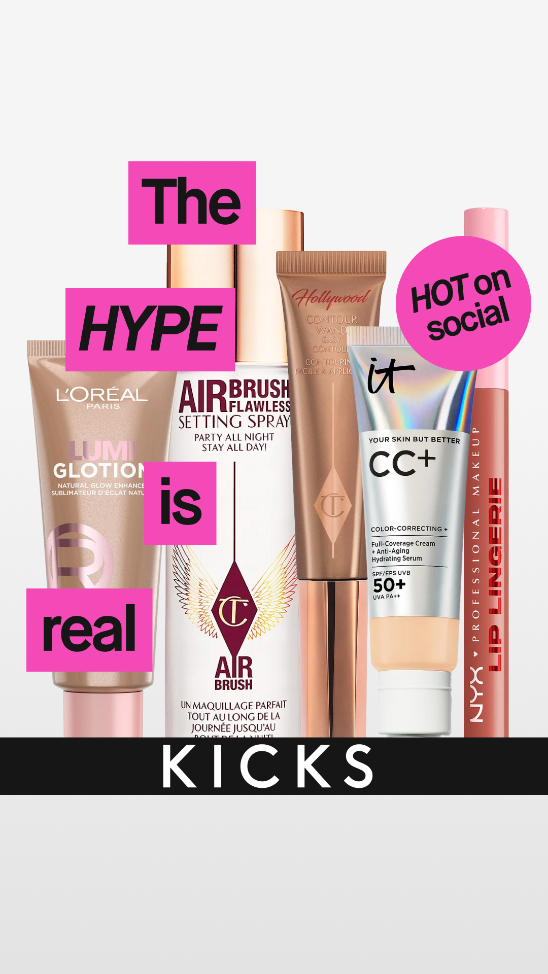 KICKS Facebook ad