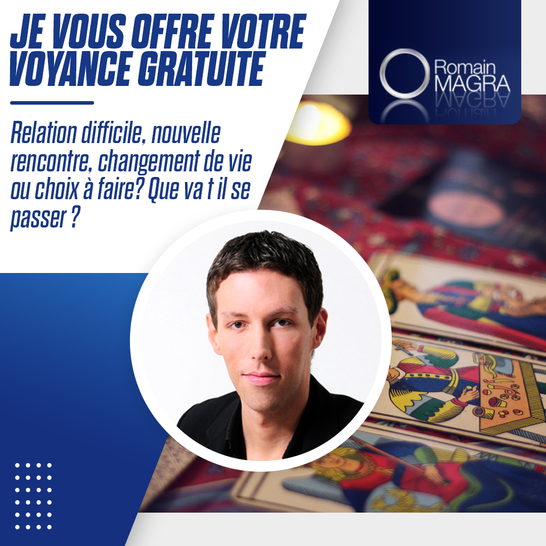 Romain Magra Médium Clairvoyant Facebook ad from Jul 8, 2025