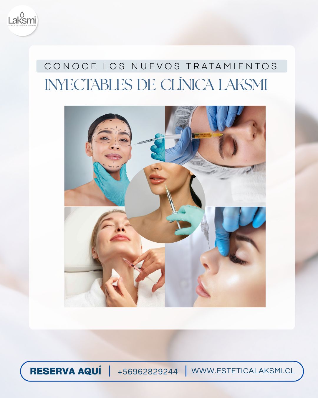 Laksmi Estética Facebook ad: ¡Marzo llega con belleza renovada en Estética Laksmi!