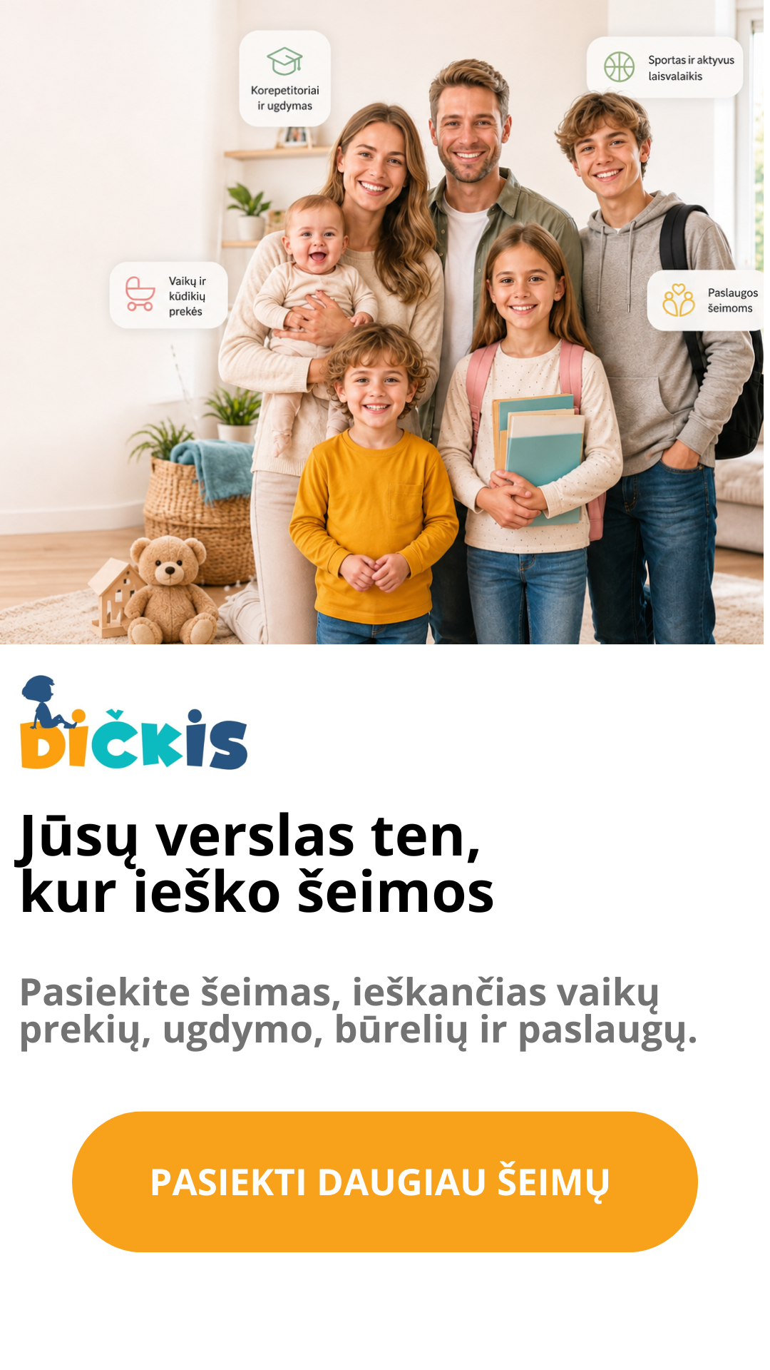 Dičkis Facebook ad