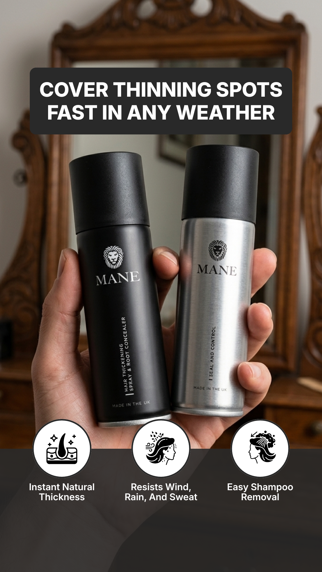 Mane UK Ltd Facebook ad