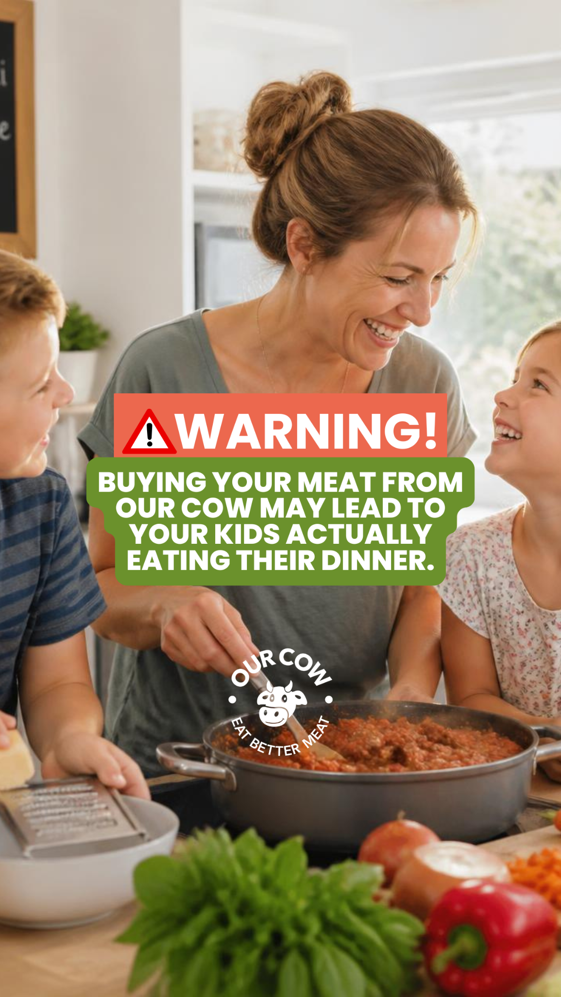 Our Cow Facebook ad