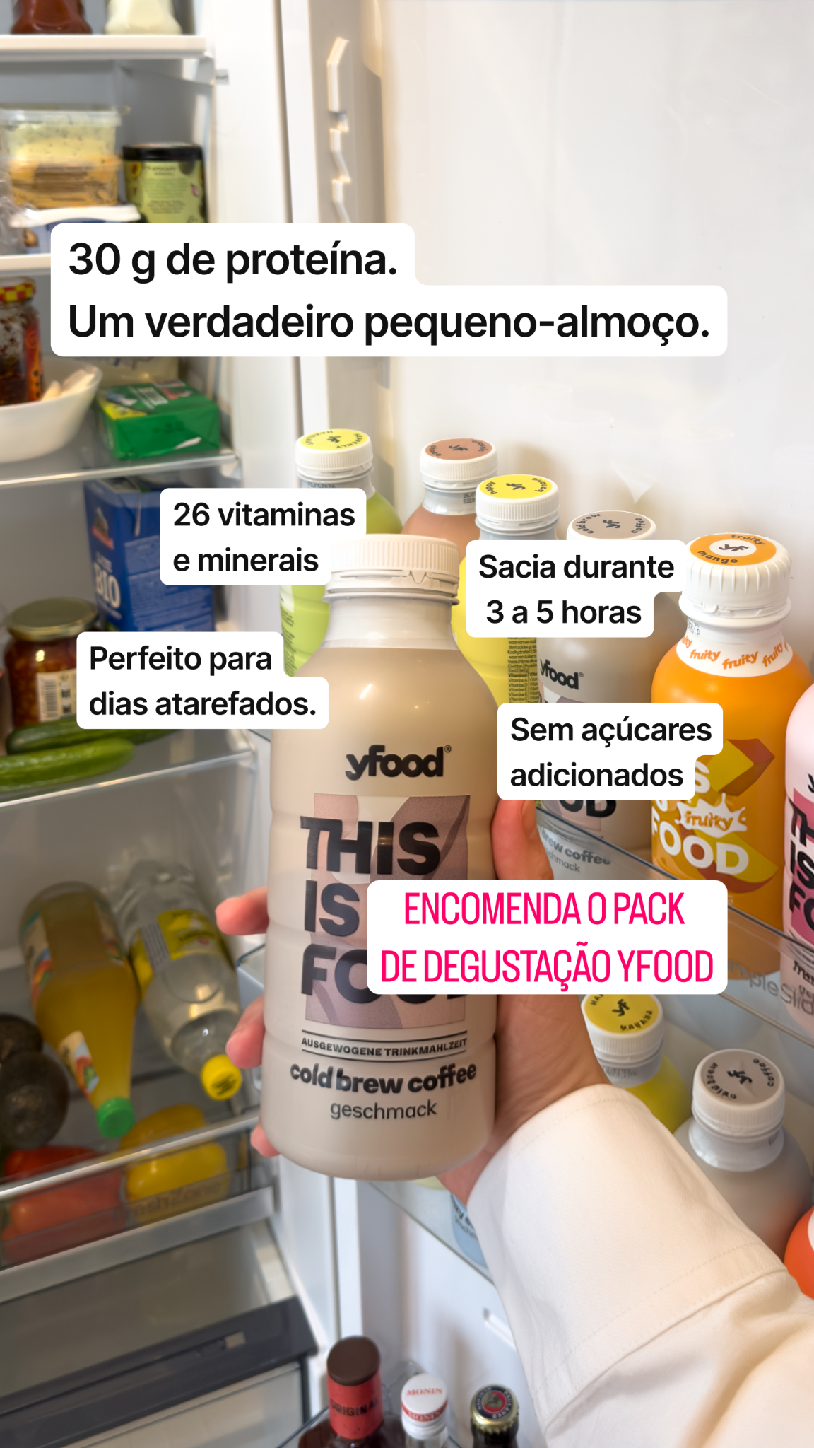 yfood Facebook ad: Garante já o teu pack de degustação.