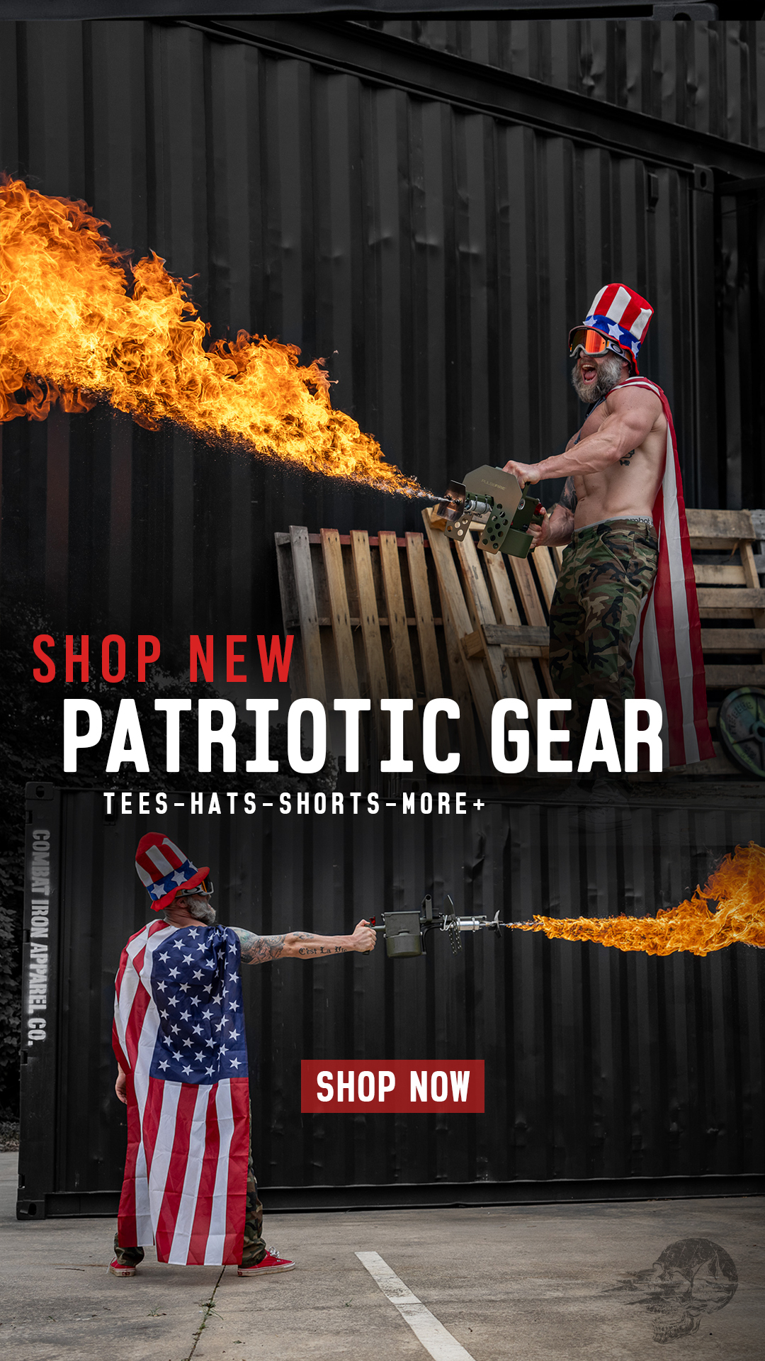 Combat Iron Apparel Co. Facebook ad