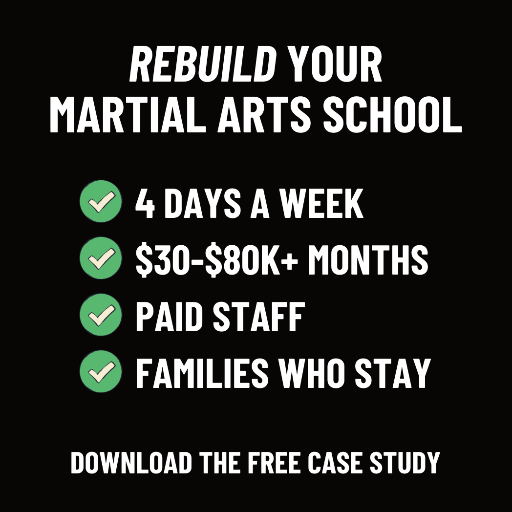 More Black Belts Facebook ad: Get The Free Case Study [Martial Arts School Owners Only]