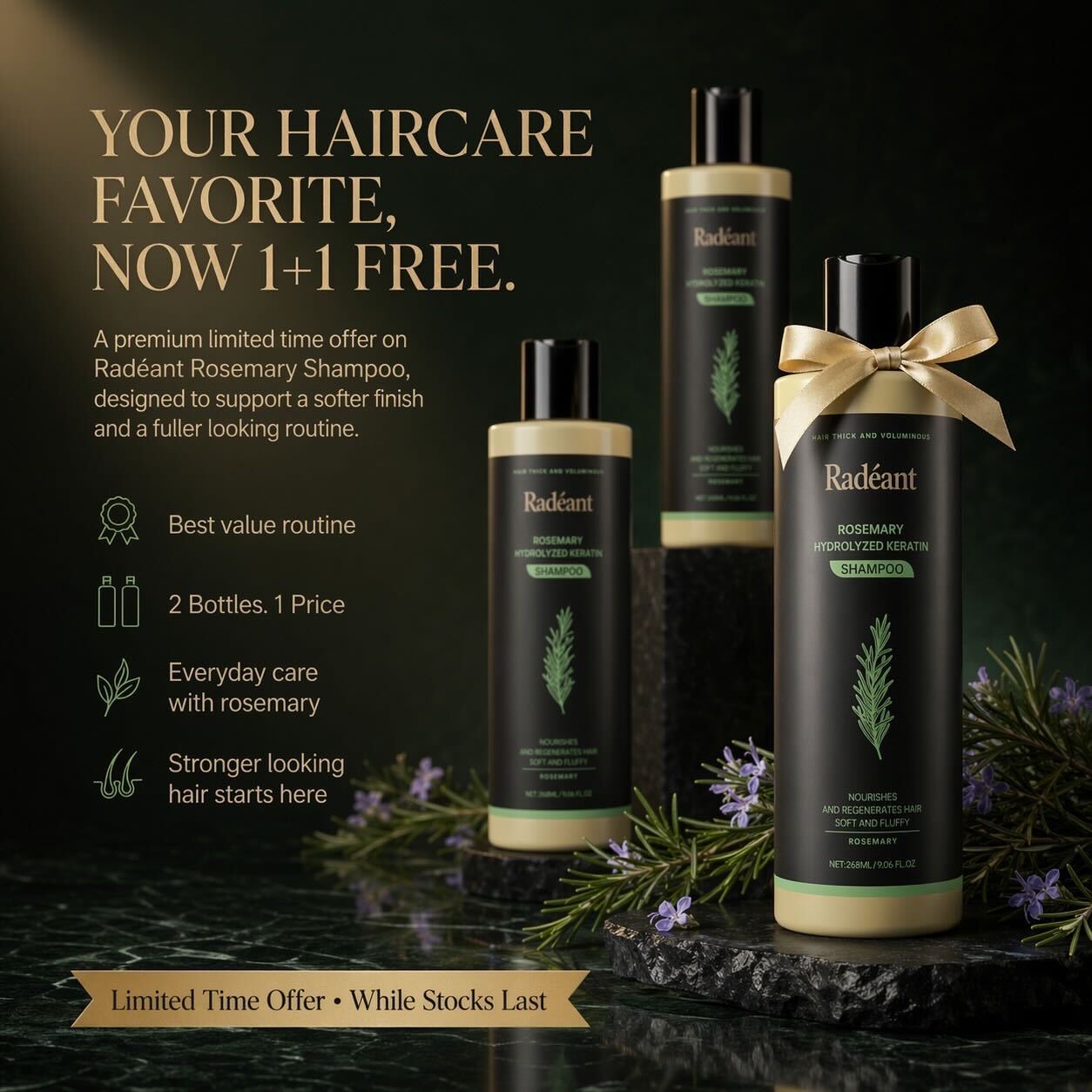 Radiant Root Facebook ad