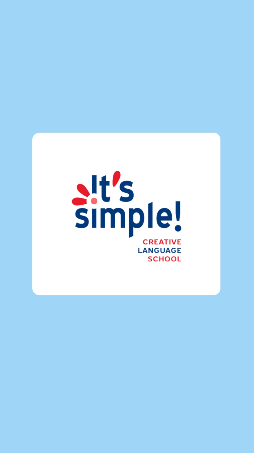 It's Simple Language School Facebook ad: Ogni studente è diverso.