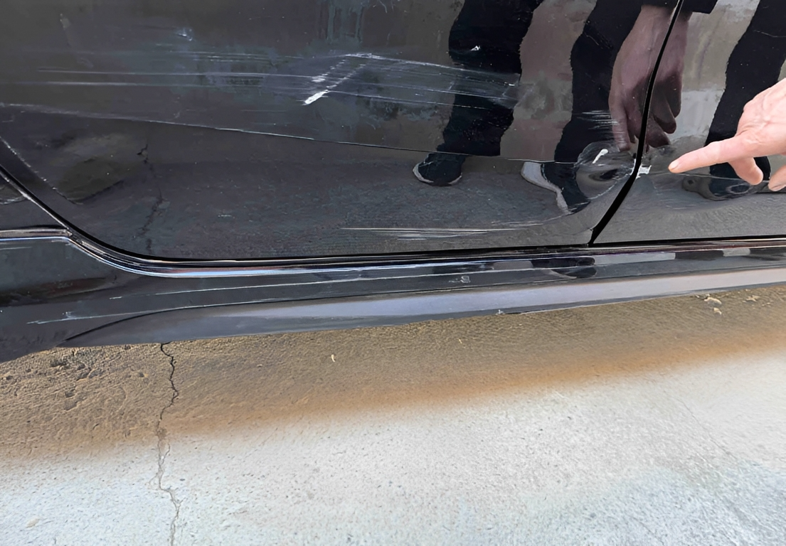 Paul Reynolds Facebook ad: Don't let a body shop rob you blind over a minor scratch.