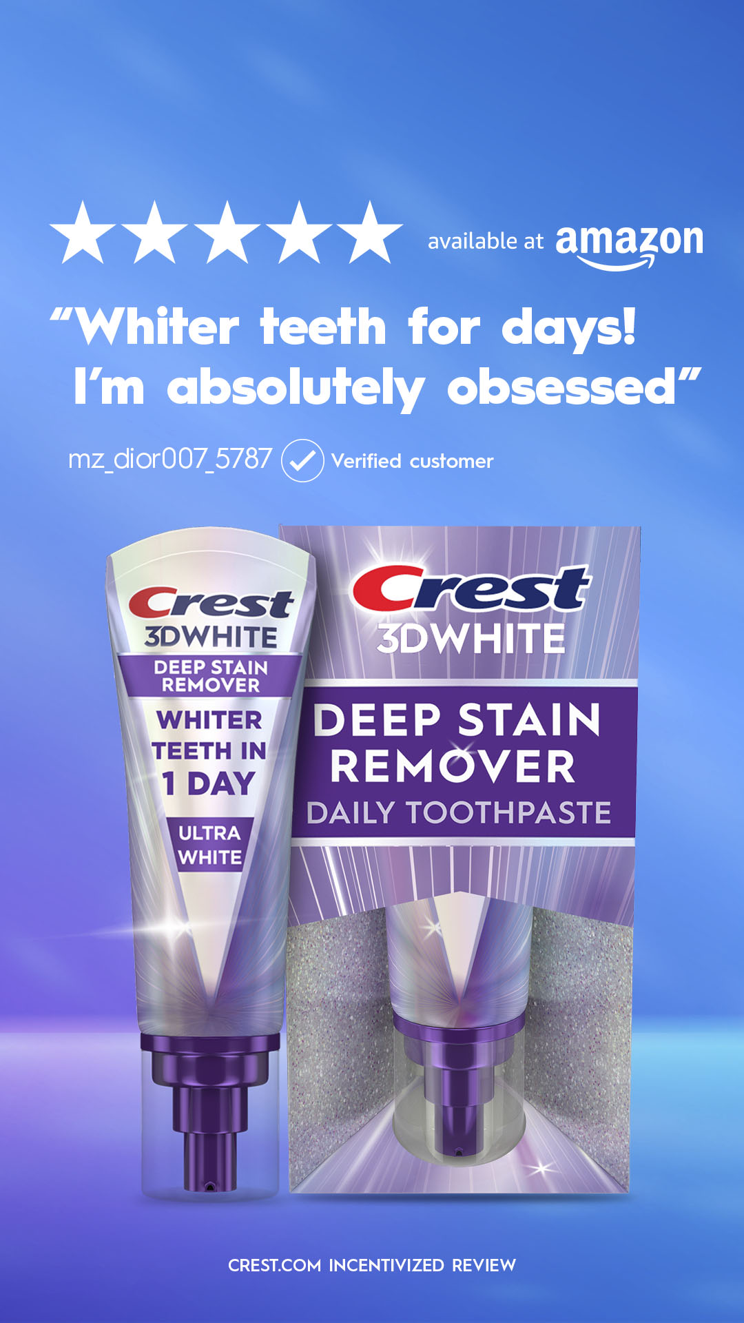Crest Facebook ad