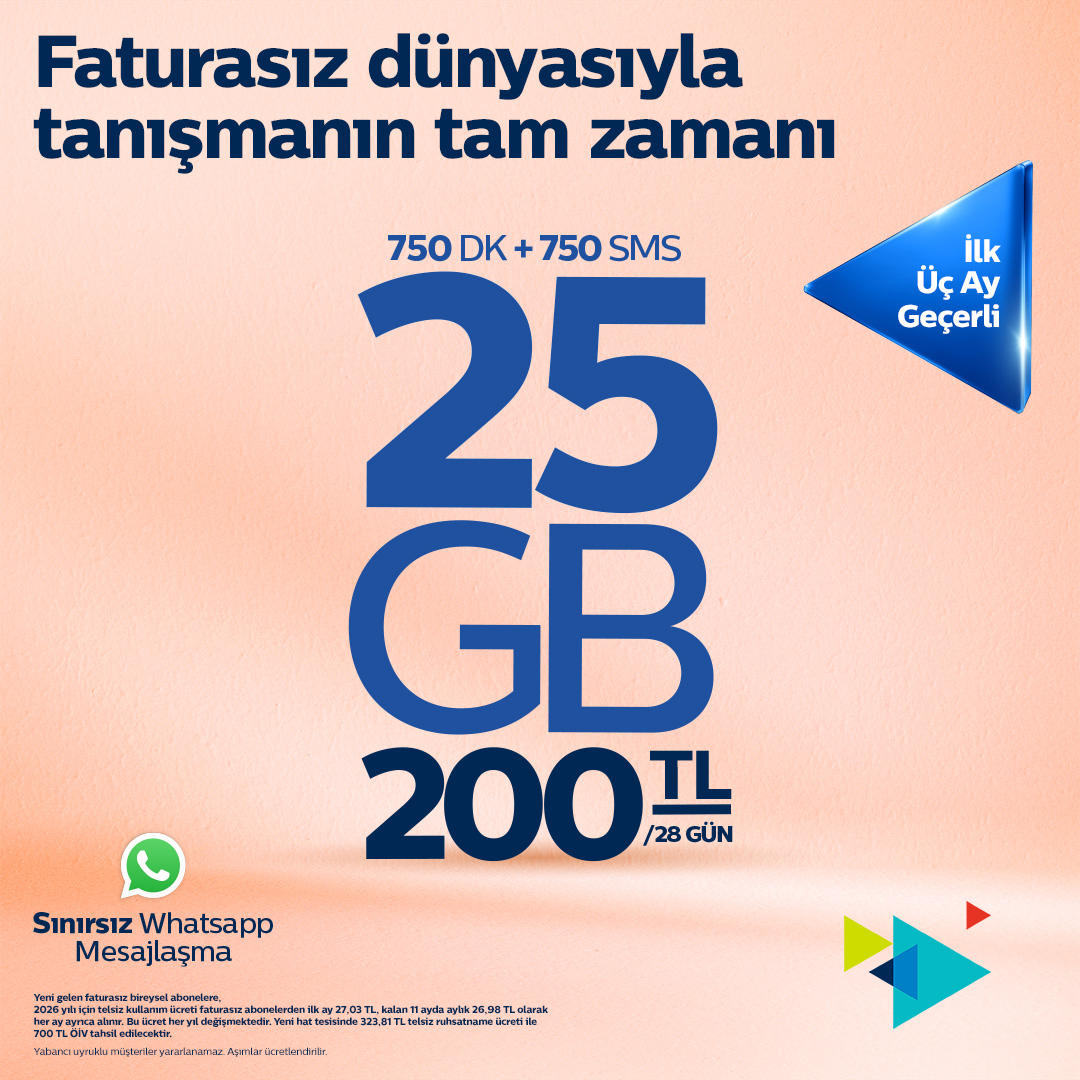 Türk Telekom Facebook ad from Mar 18, 2026