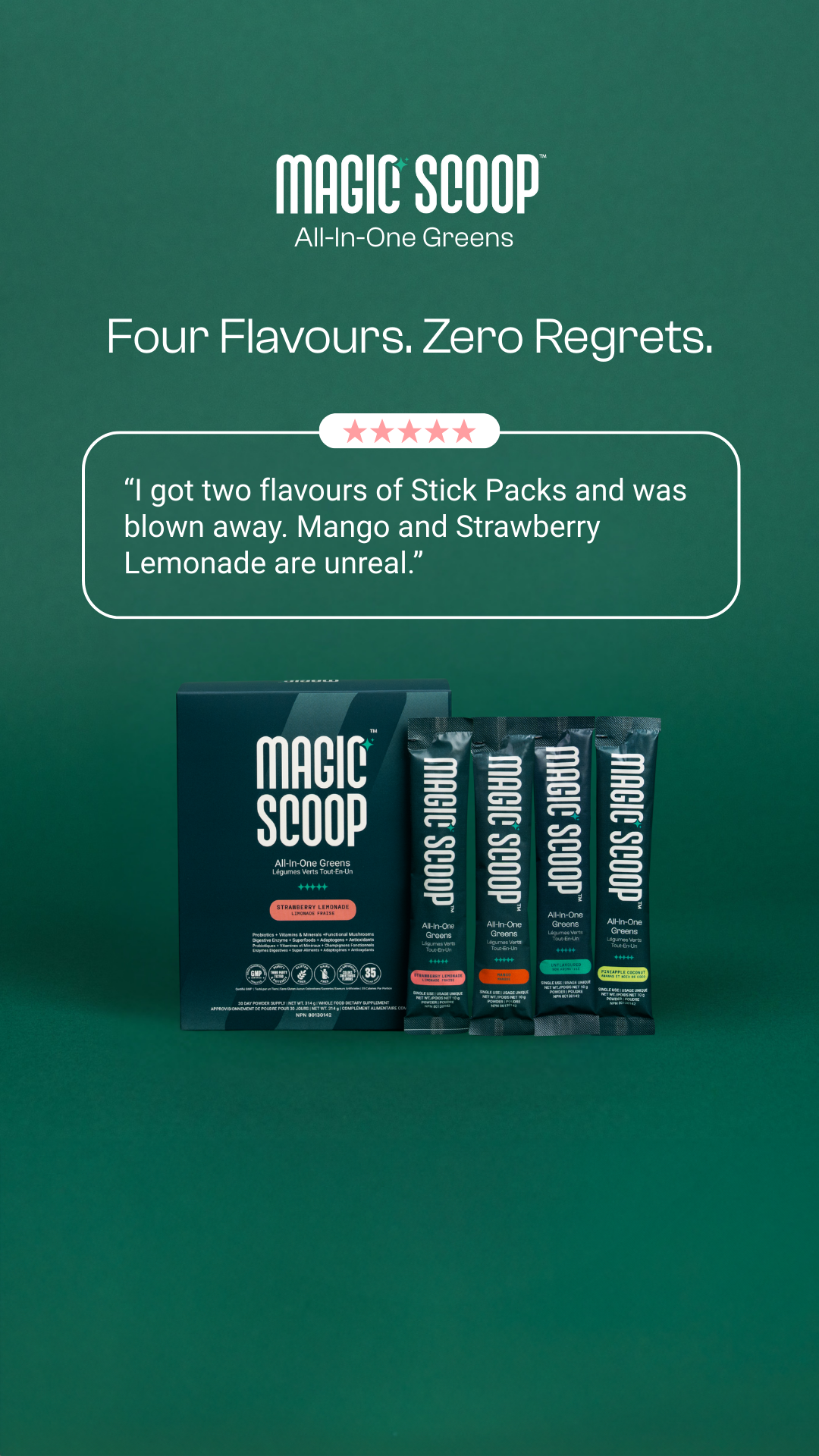 Magic Scoop Facebook ad