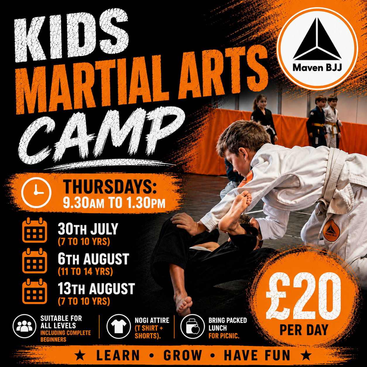 Maven Brazilian Jiu Jitsu Academy - Woking Facebook ad