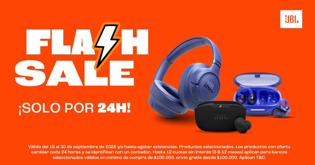 JBL Colombia Facebook ad: Envío gratis*