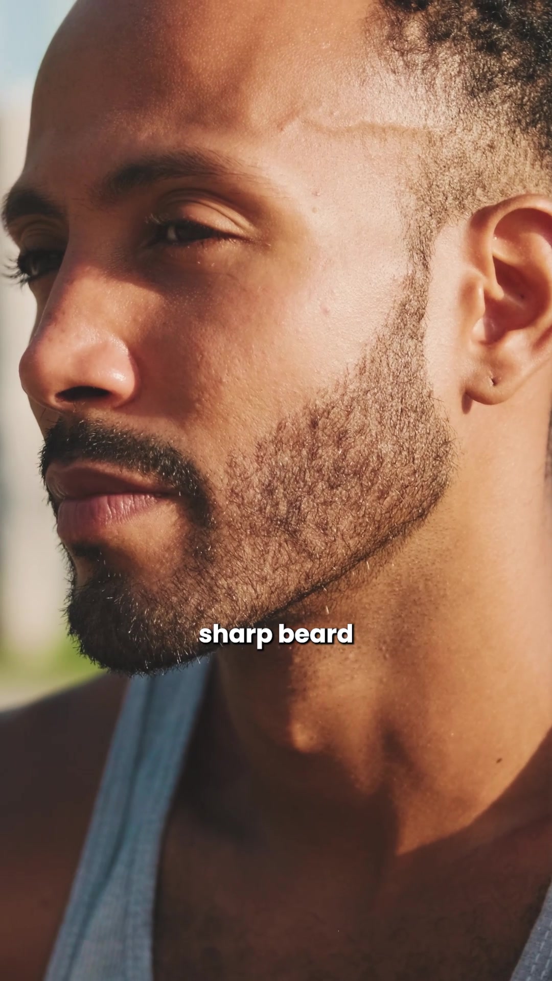 BarberScape Facebook ad: Smoother, Cleaner, Faster Shave