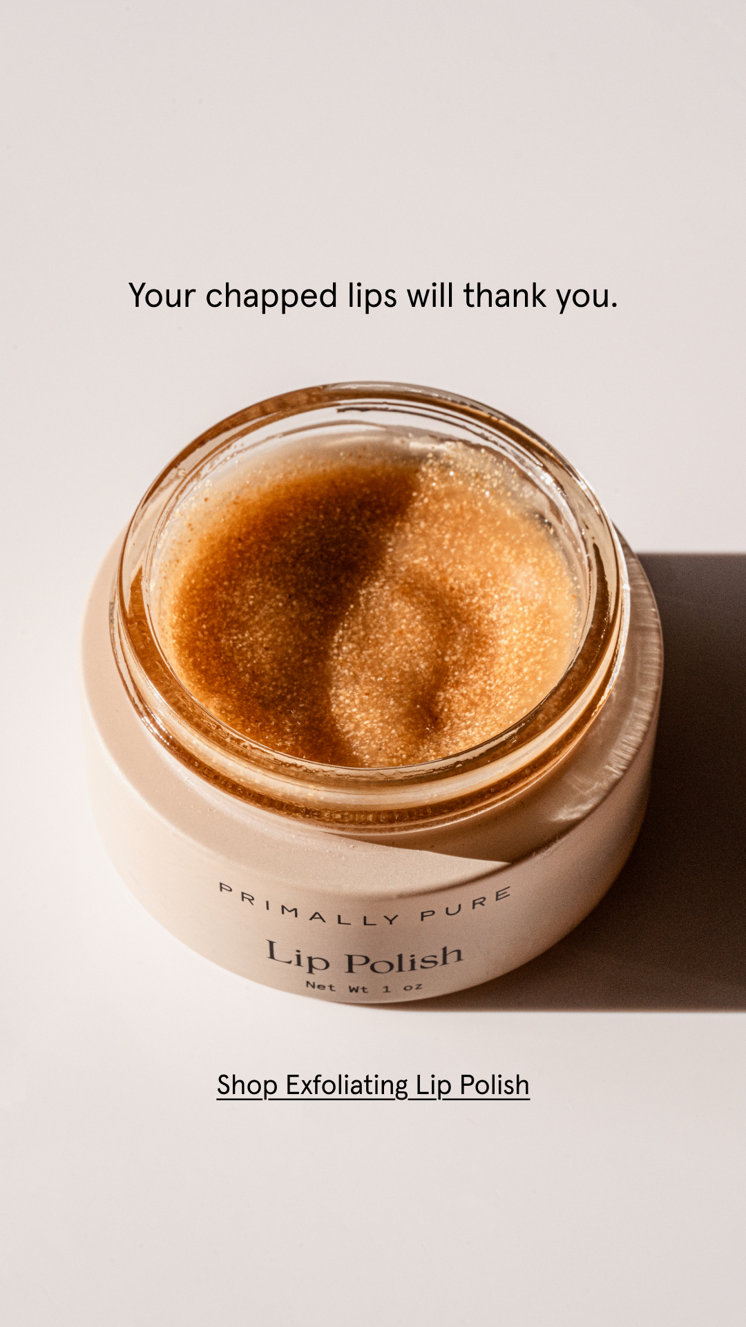 Primally Pure Skincare Facebook ad