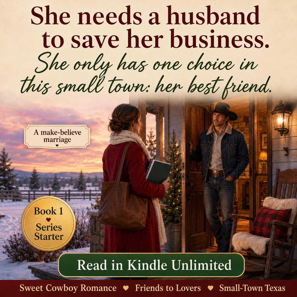 Author Liz Isaacson Facebook ad