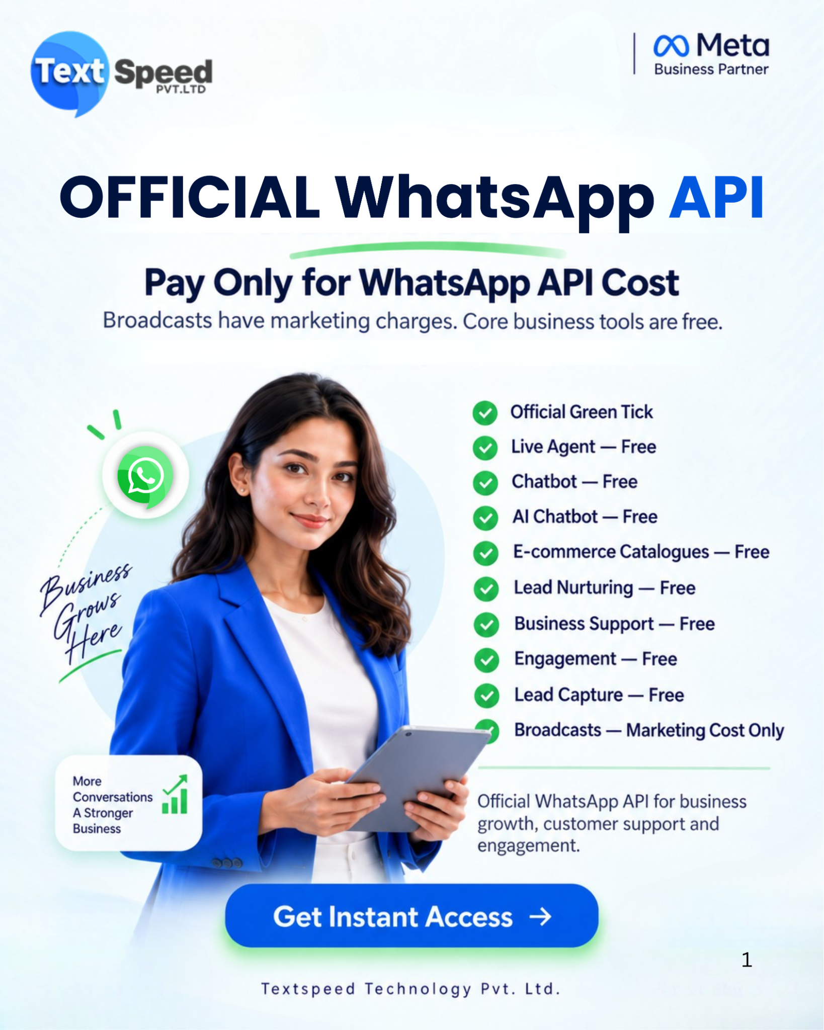 Textspeed Technology Private Limited Facebook ad: Get Instant Access Today →