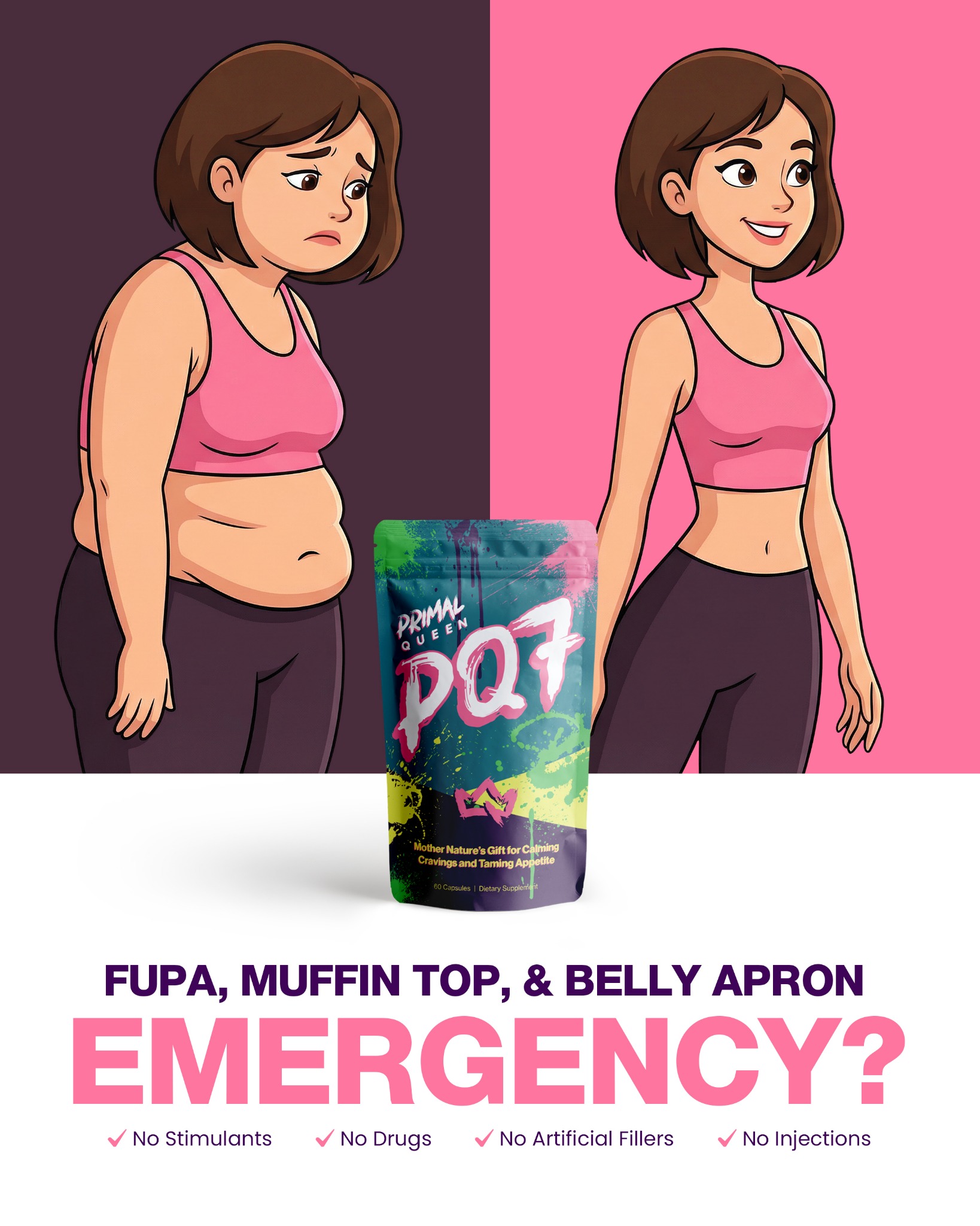 Primal Queen Facebook ad