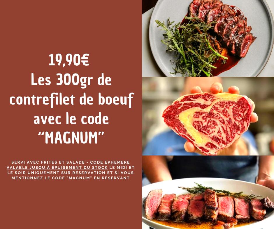 New Hôtel De Lives-Restaurant Le Cyrano Facebook ad: Voici les nouvelles promos à partir du 16…