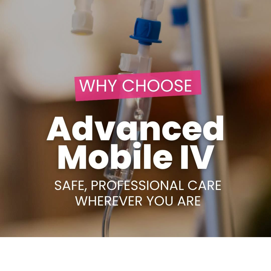 Advanced Mobile IV Las Vegas Facebook ad: Mobile IV Therapy, delivered to you