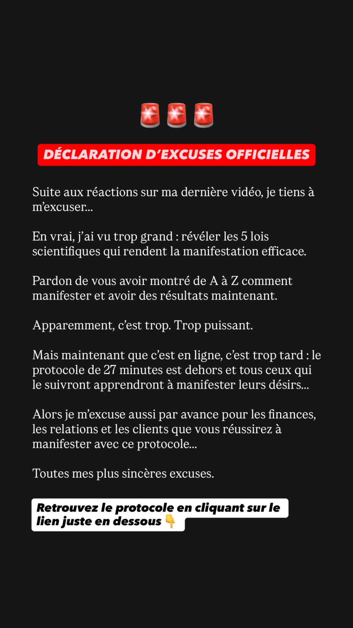 La Source Facebook ad: Accéder à la masterclass vidéo.
