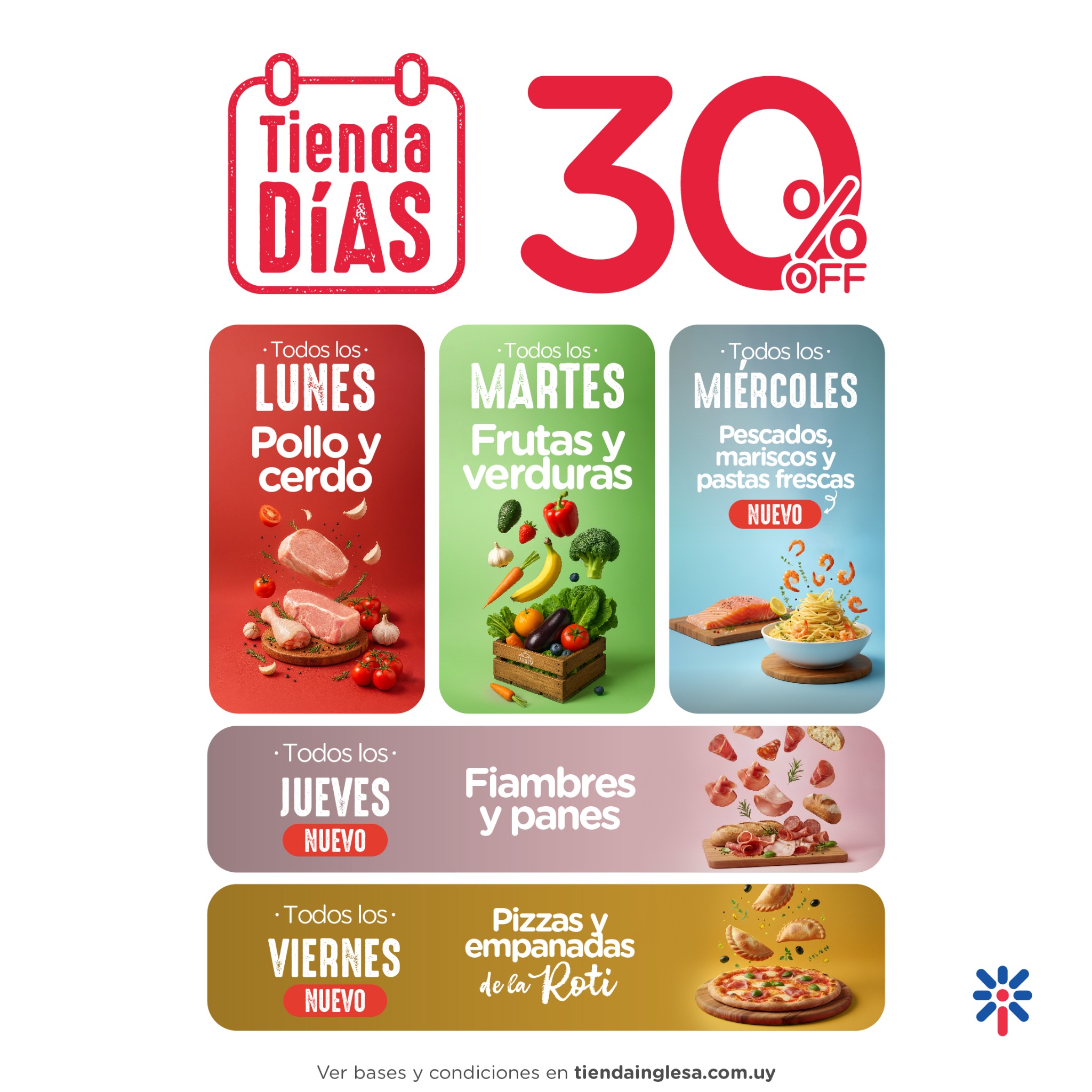 Tienda Inglesa Facebook ad: Tienda Días ahora con más días