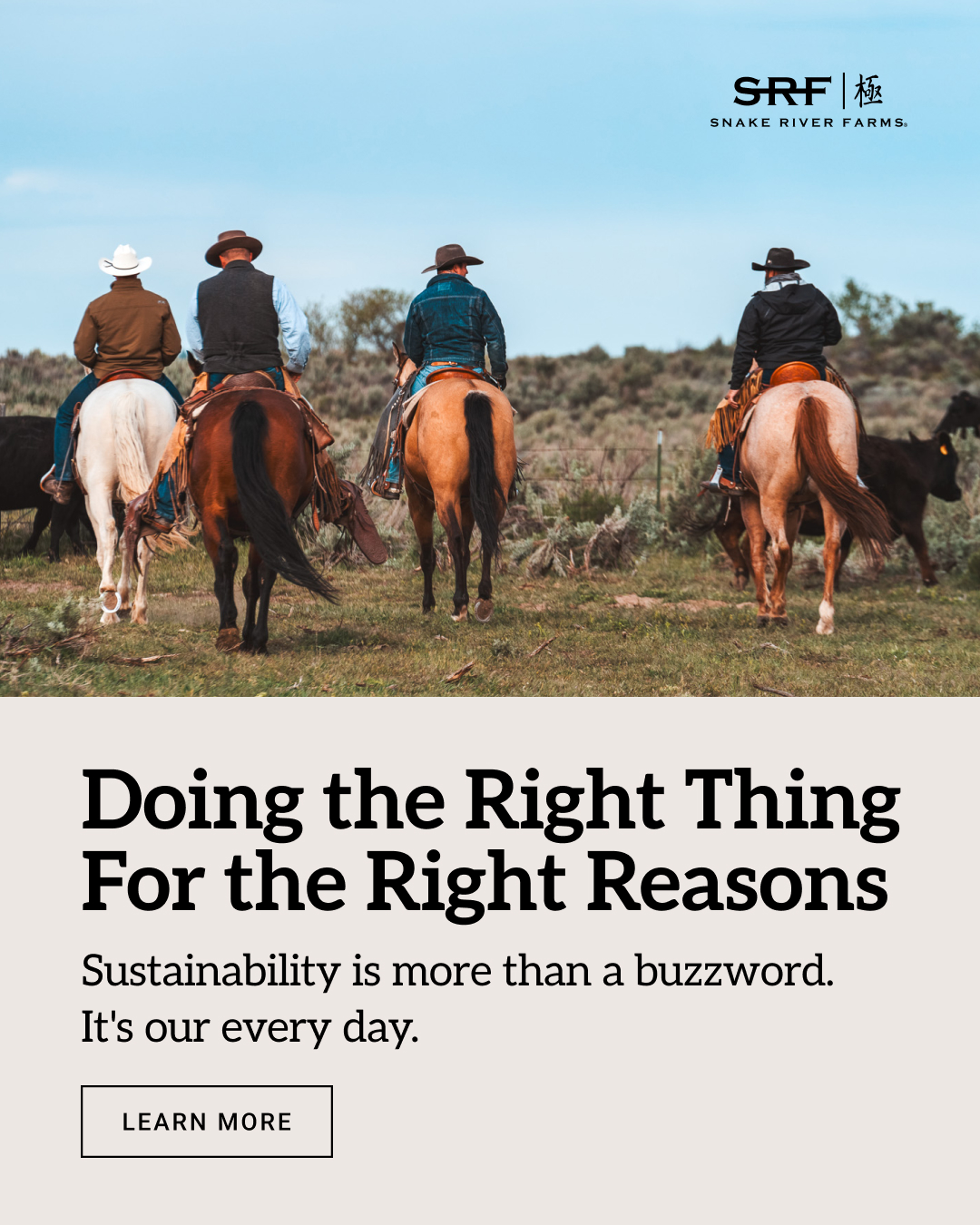 Snake River Farms Facebook ad