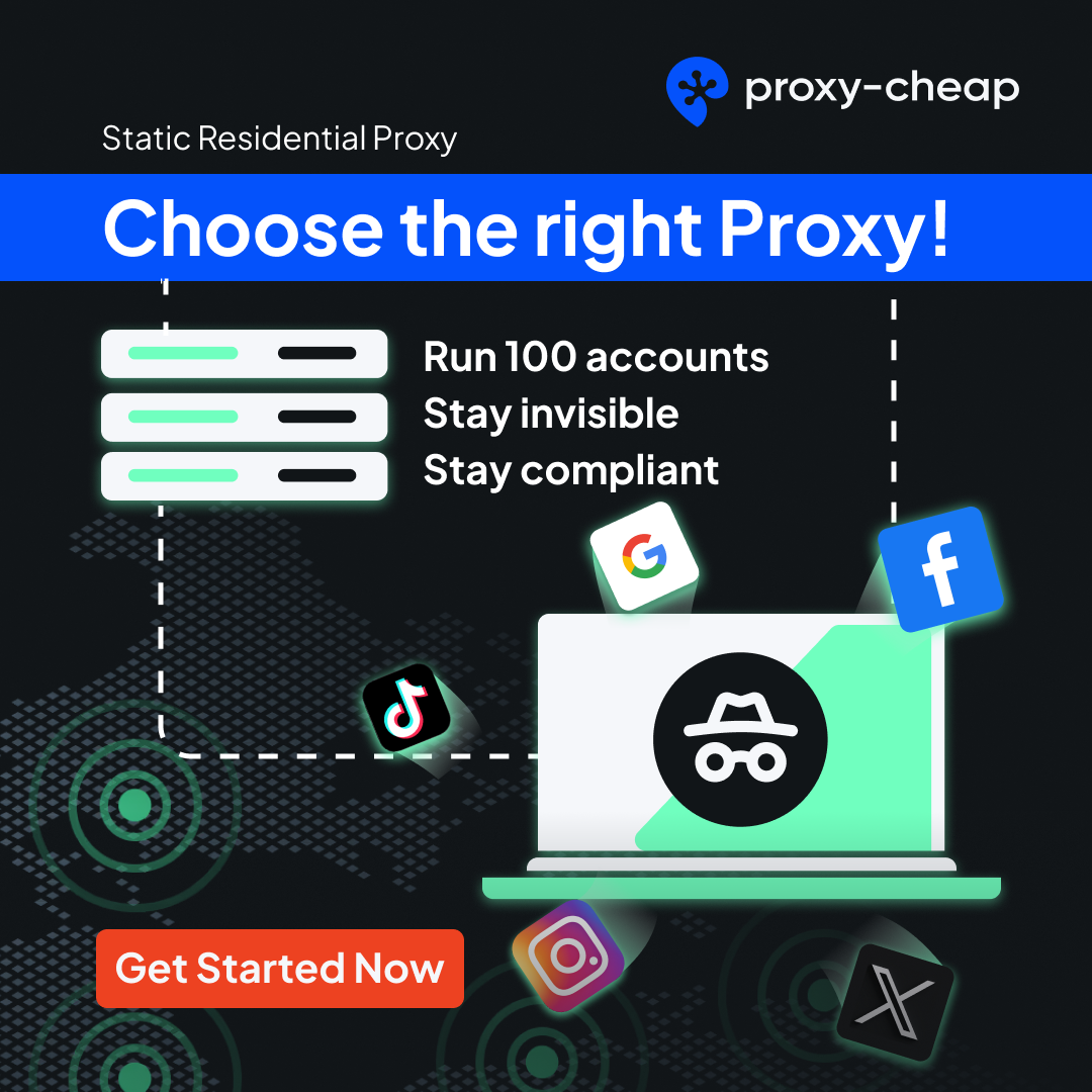 Proxy-Cheap Facebook ad