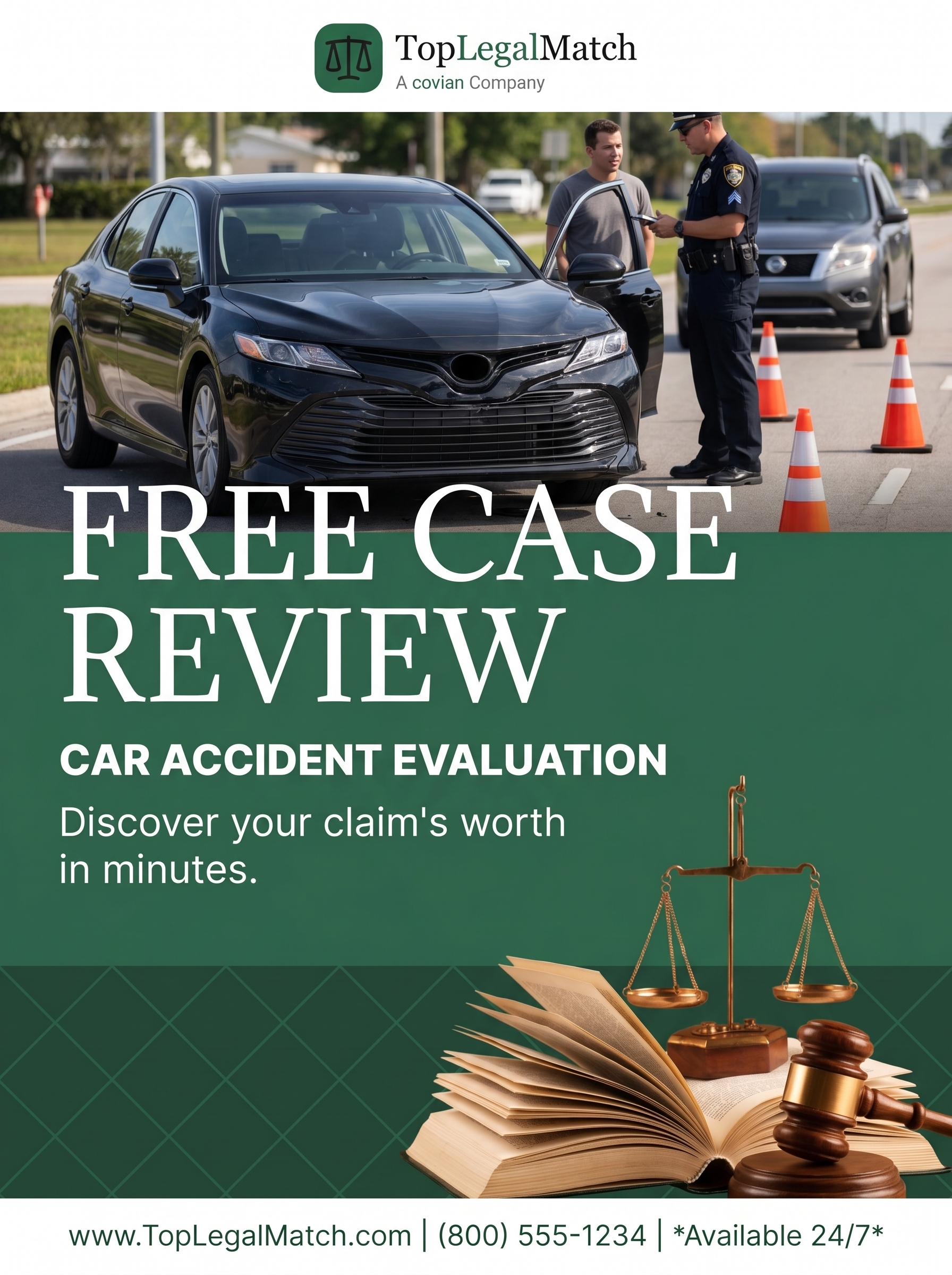 Top Legal Match Facebook ad: Find Out What Your Claim Is Worth