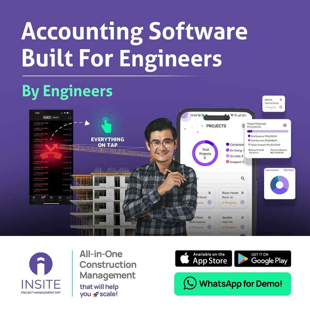 Insite Project Management App Facebook ad