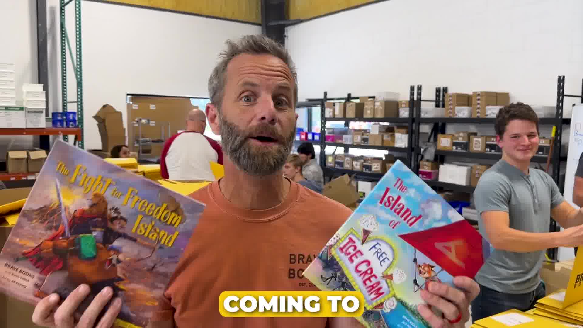 Kirk Cameron Facebook ad: Get My Children's Book For FREE When You Join Today!