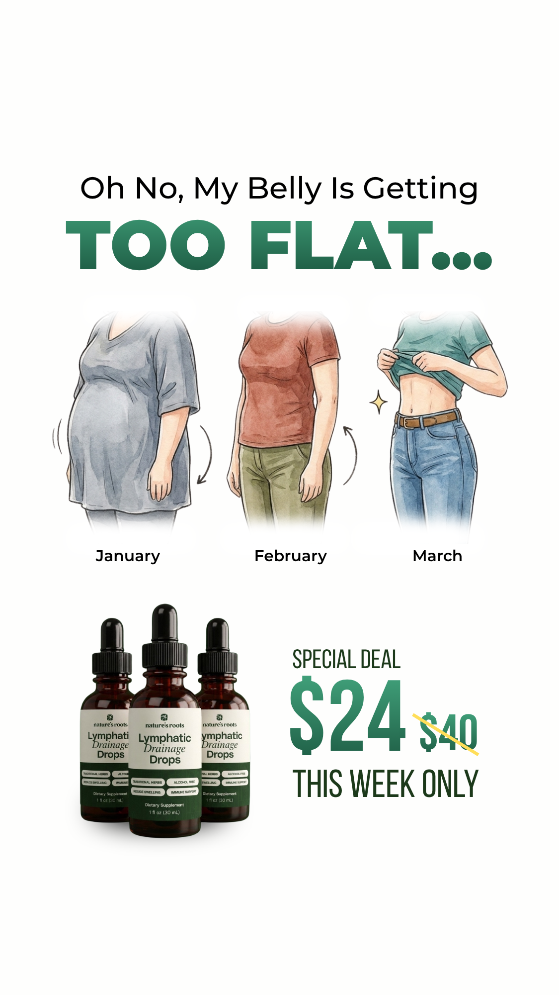 Natures Roots Facebook ad