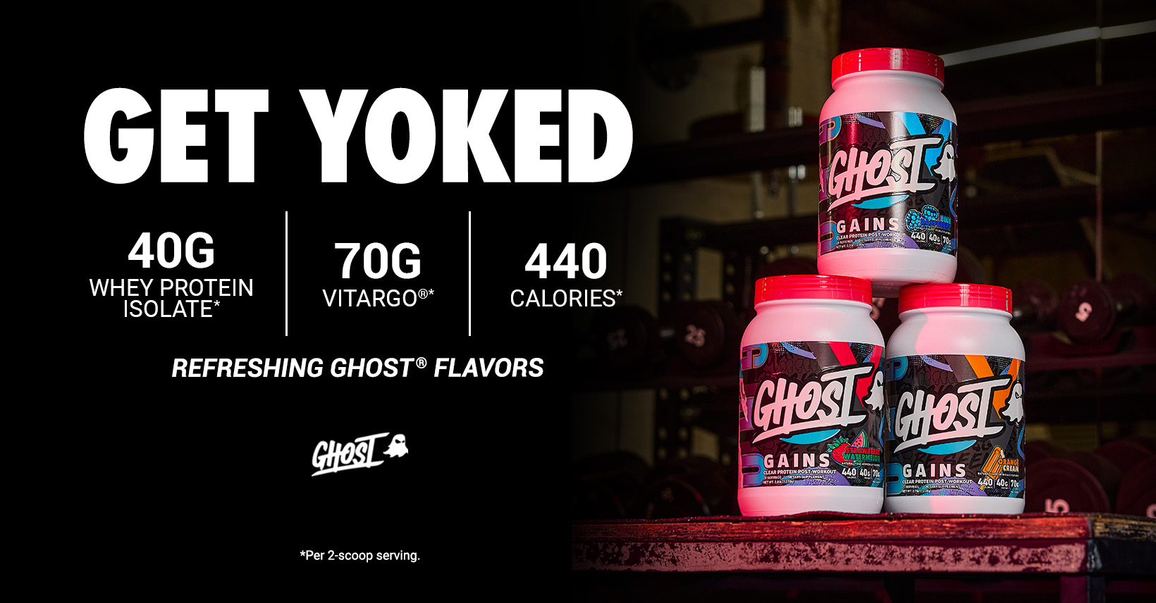 GHOST Facebook ad