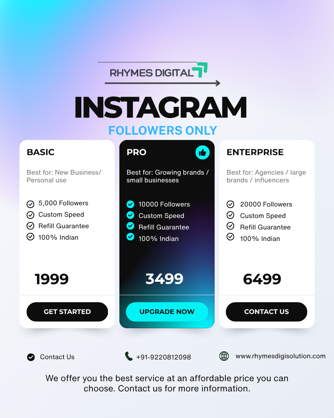 Rhymes Digital Solution Facebook ad from Apr 9, 2026
