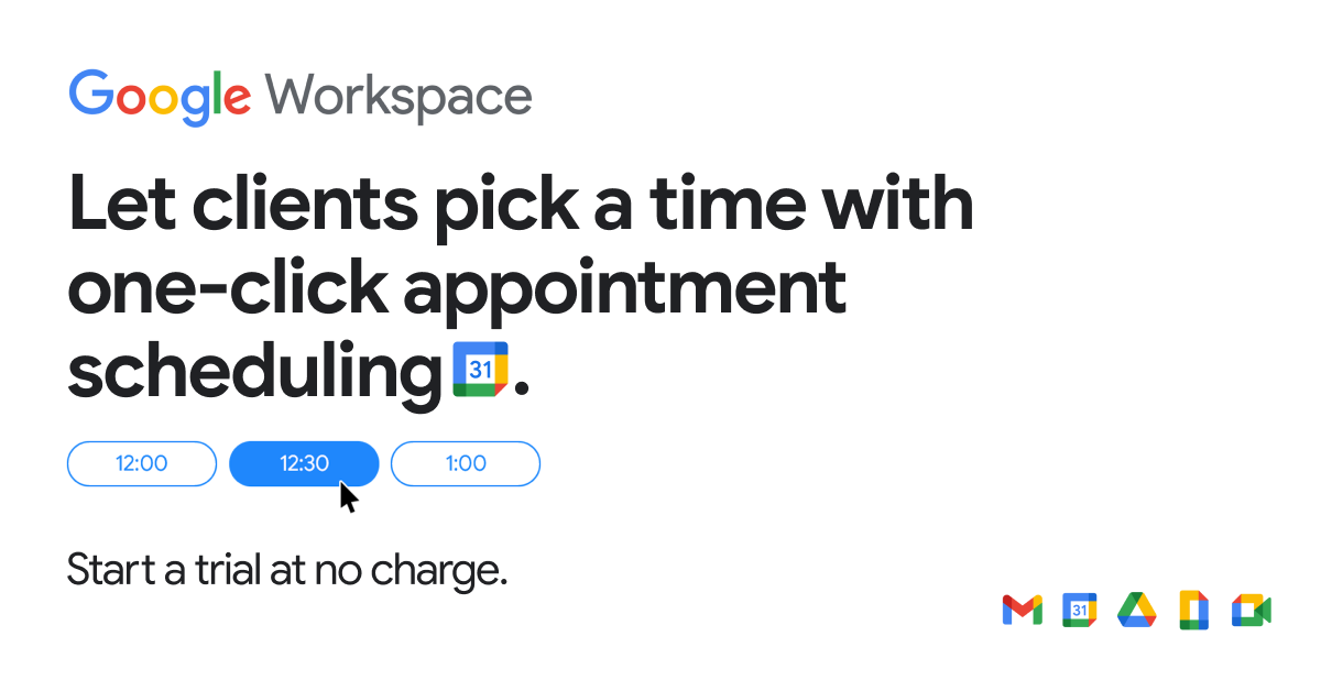 Google Workspace Facebook ad