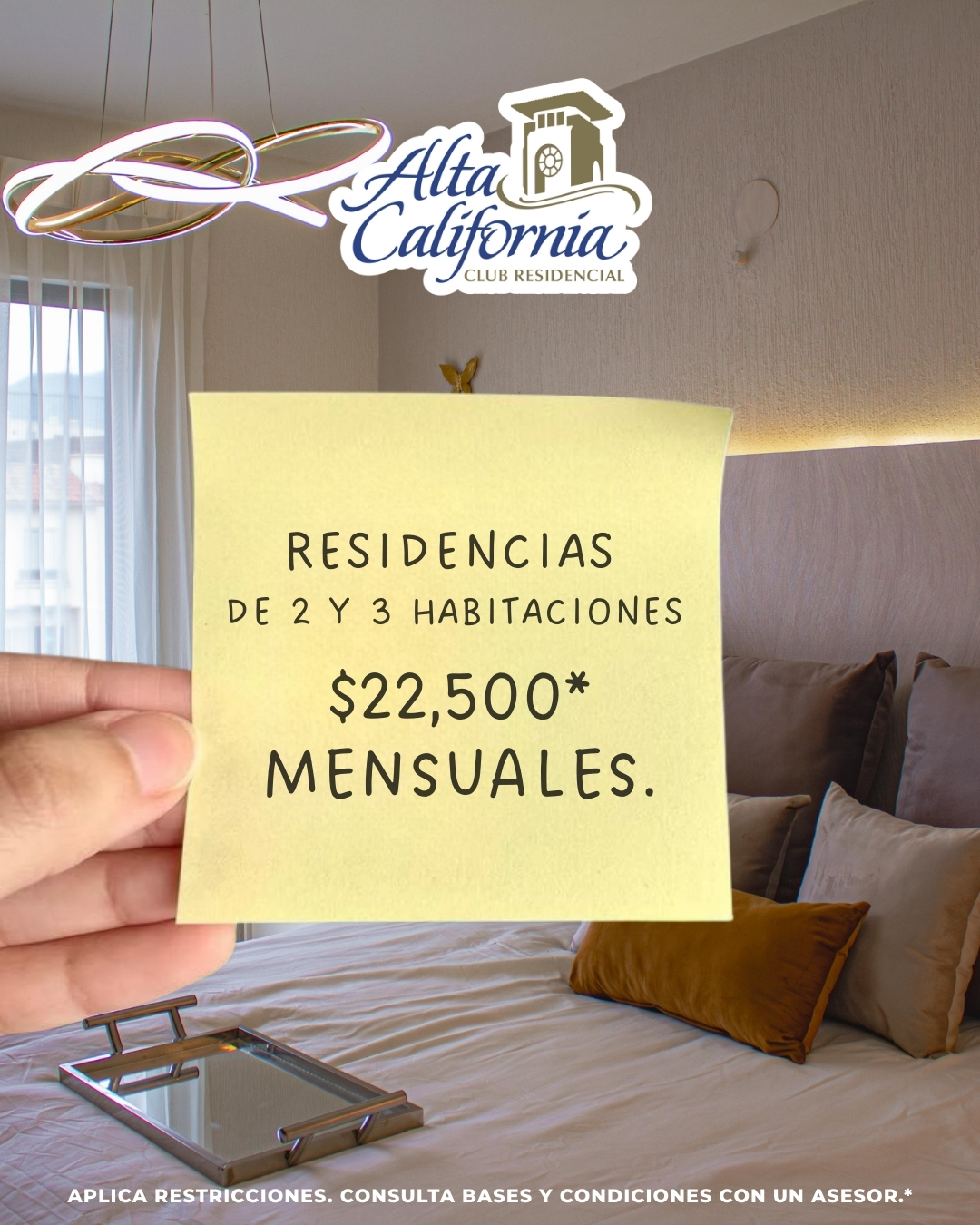 Alta California Club Residencial Facebook ad: Deja de buscar, tu nuevo hogar ya te…