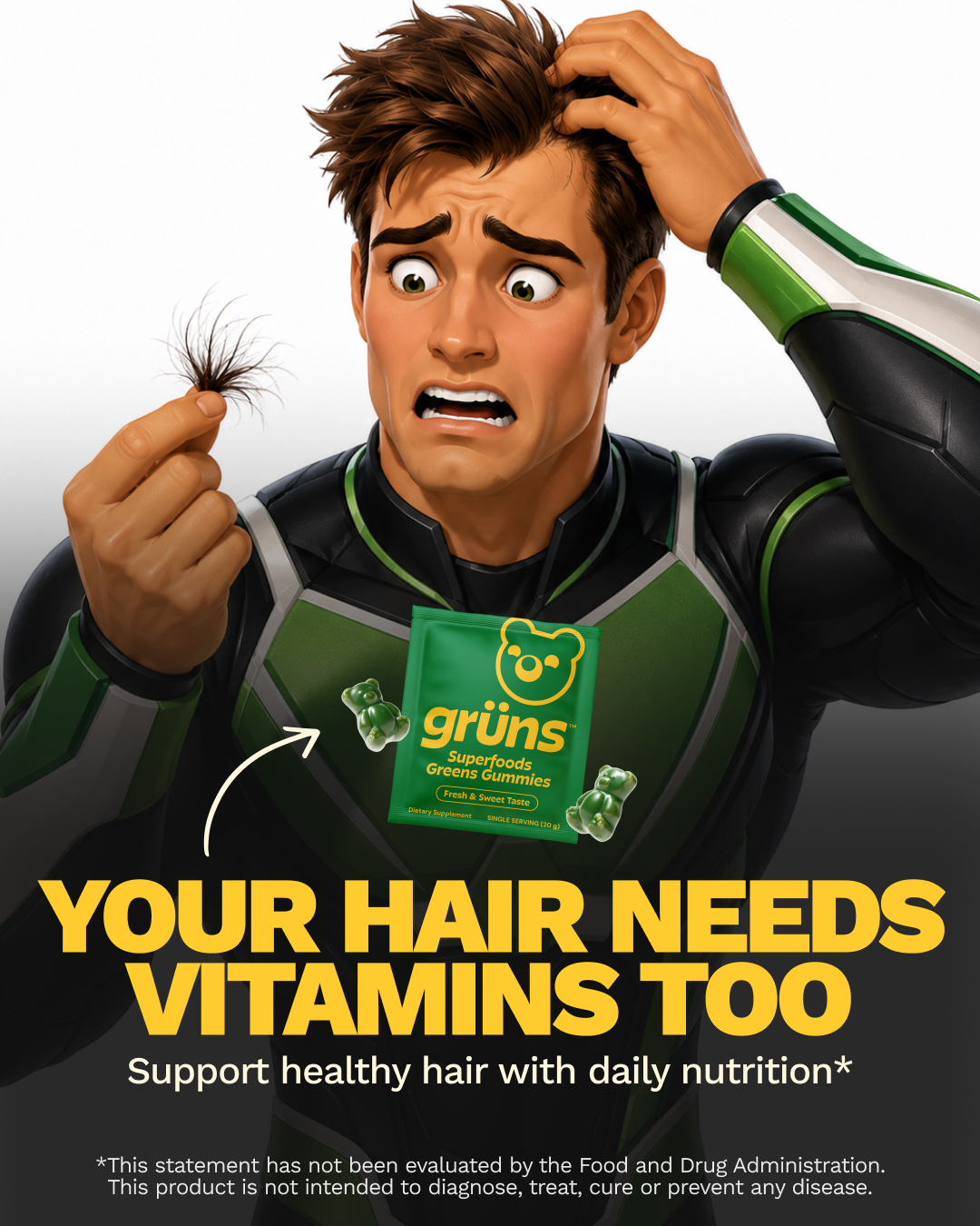 Grüns Facebook ad