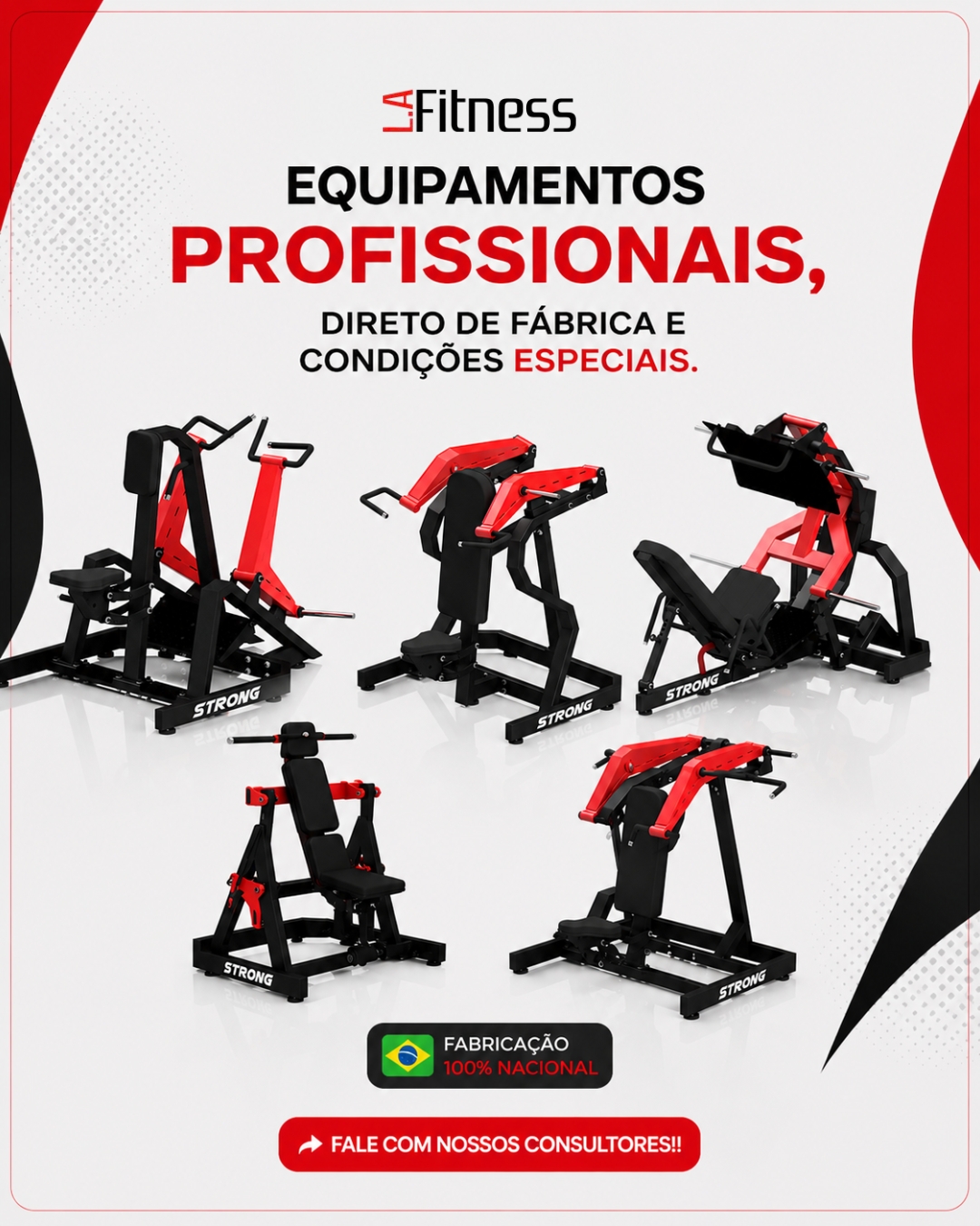 La Fitness Equipamentos Facebook ad