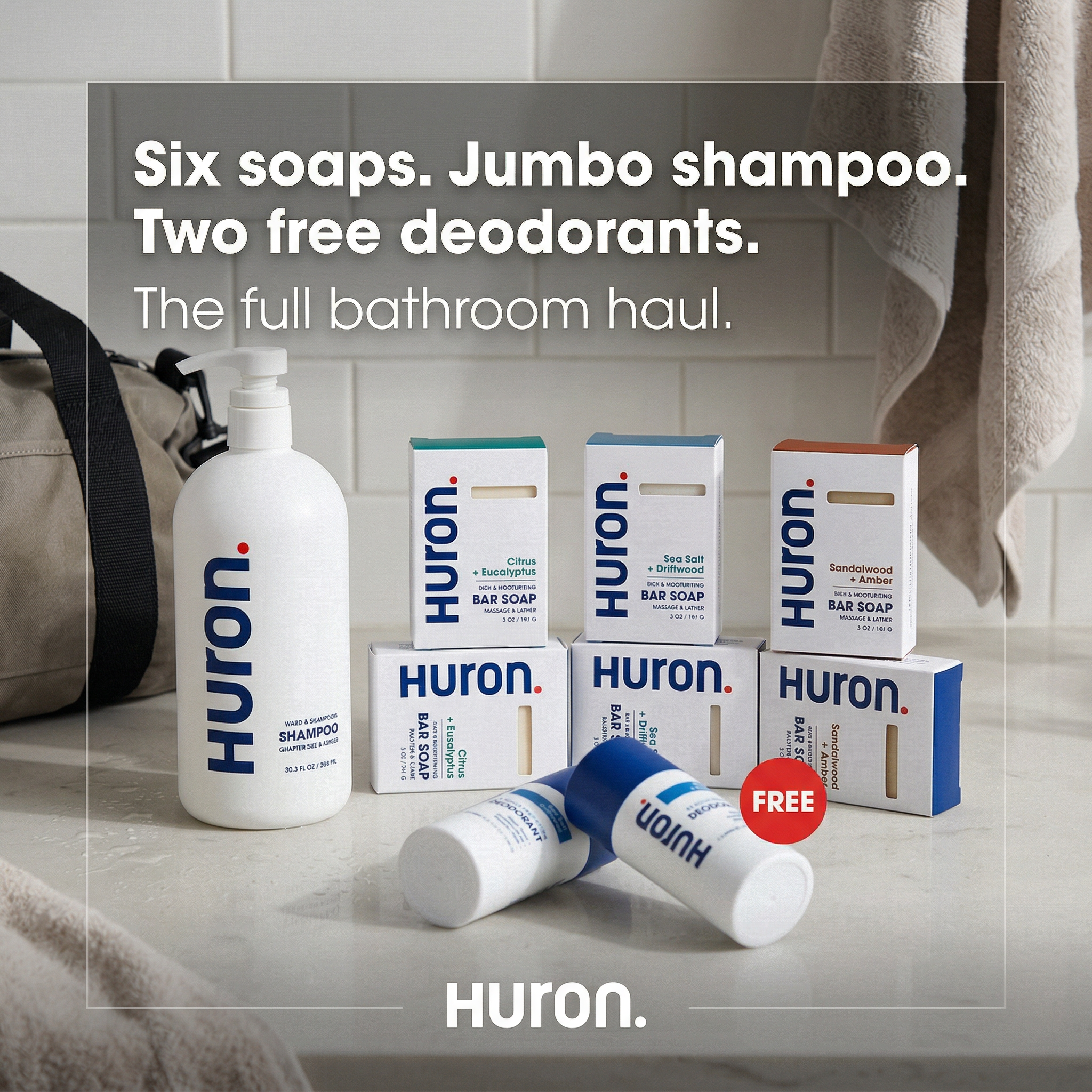 usehuron Facebook ad: Bar soap girls love