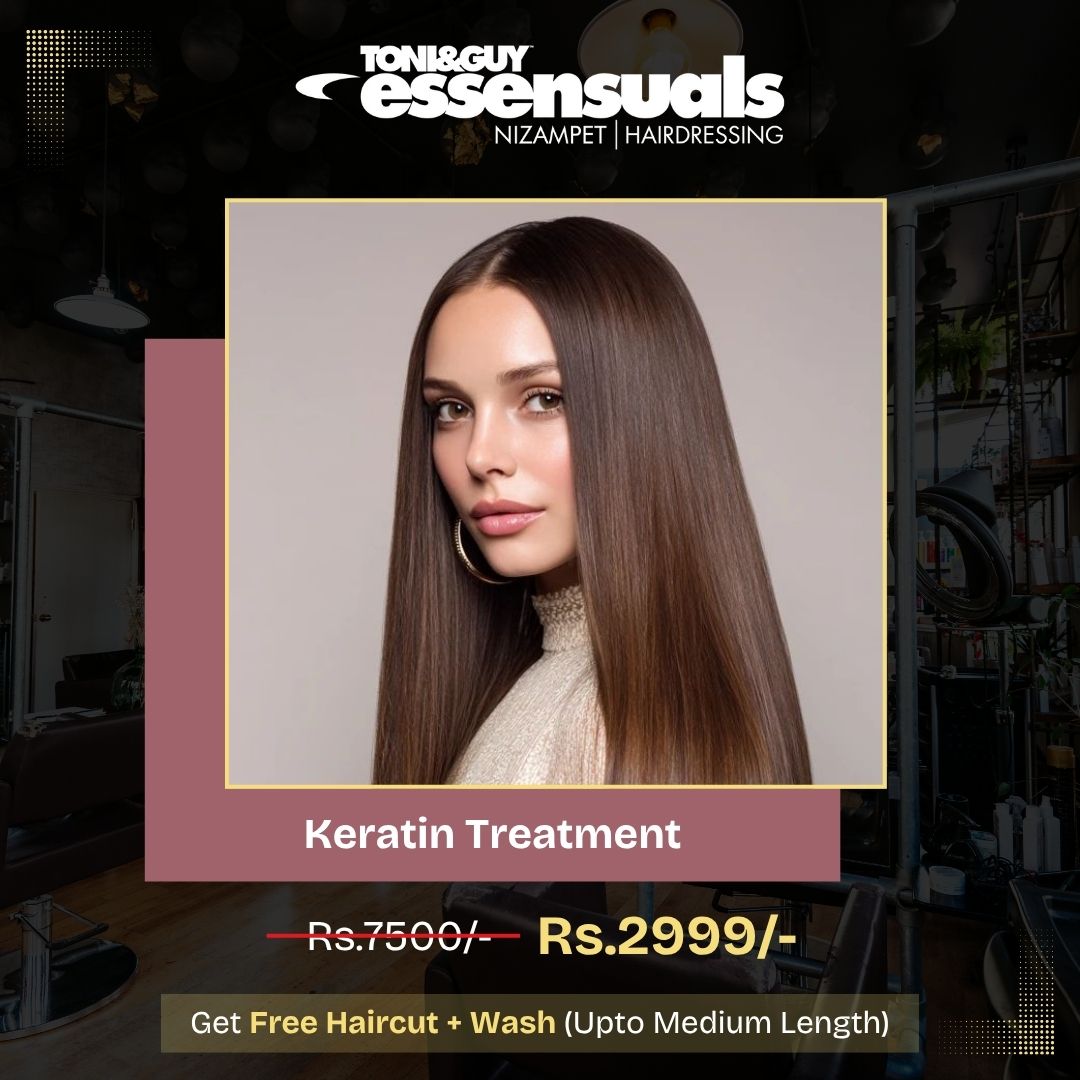 TONI&GUY-NIZAMPET Facebook ad: Hello Silky, Bye Frizzy!