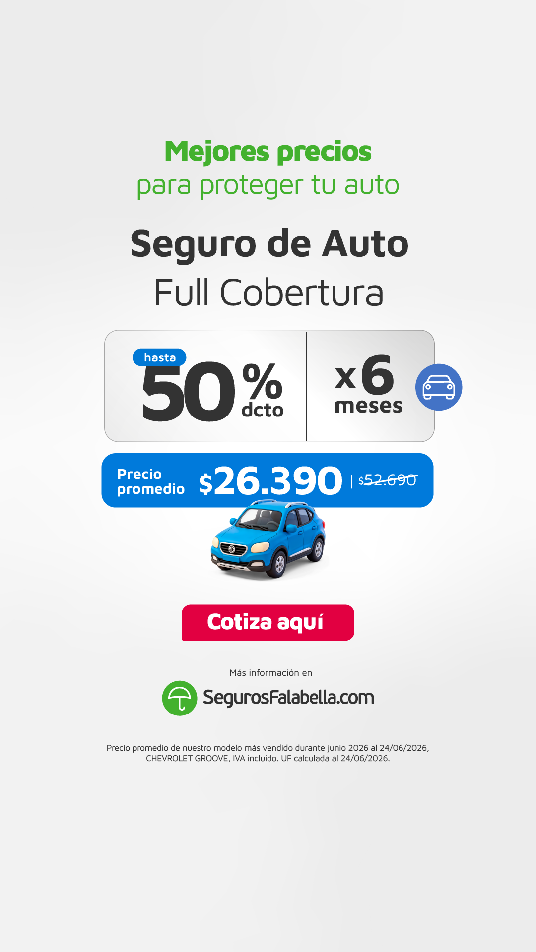 Seguros Falabella Chile Facebook ad