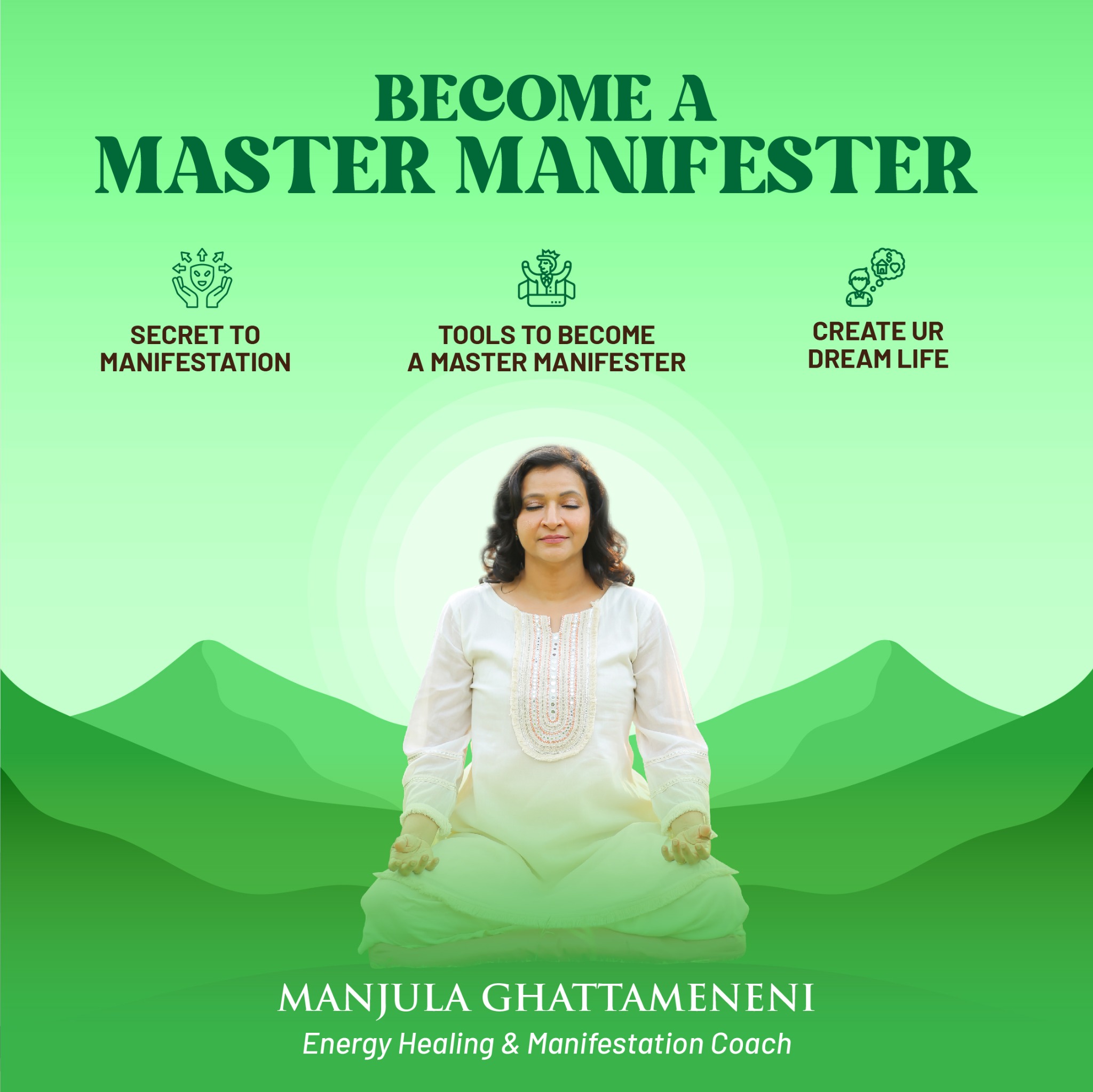 Manjula Ghattamaneni Facebook ad: From Chaos to Clarity: The Celebrity Energy Reset Method