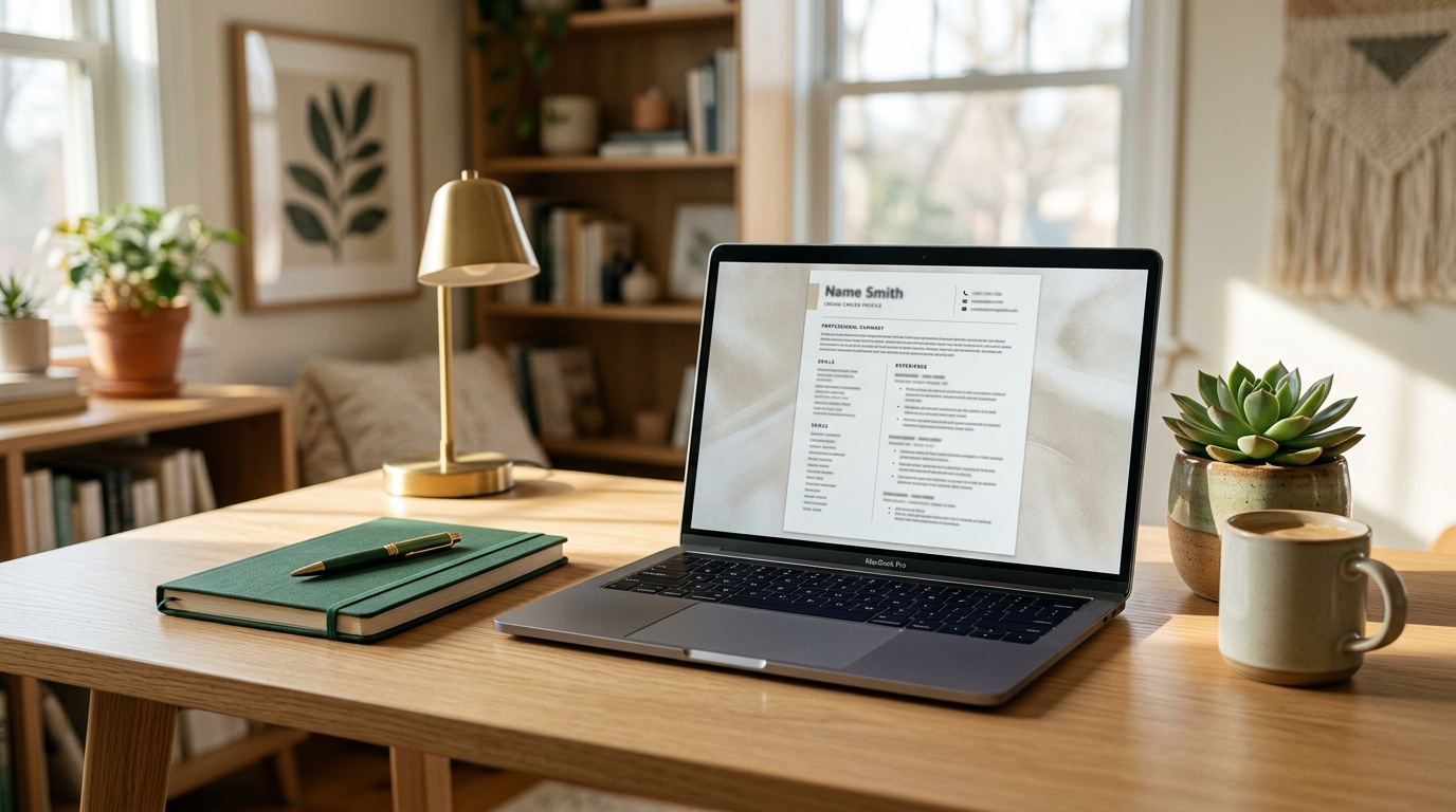 Nulia.US Corp. Facebook ad: Tailor Your CV in Minutes