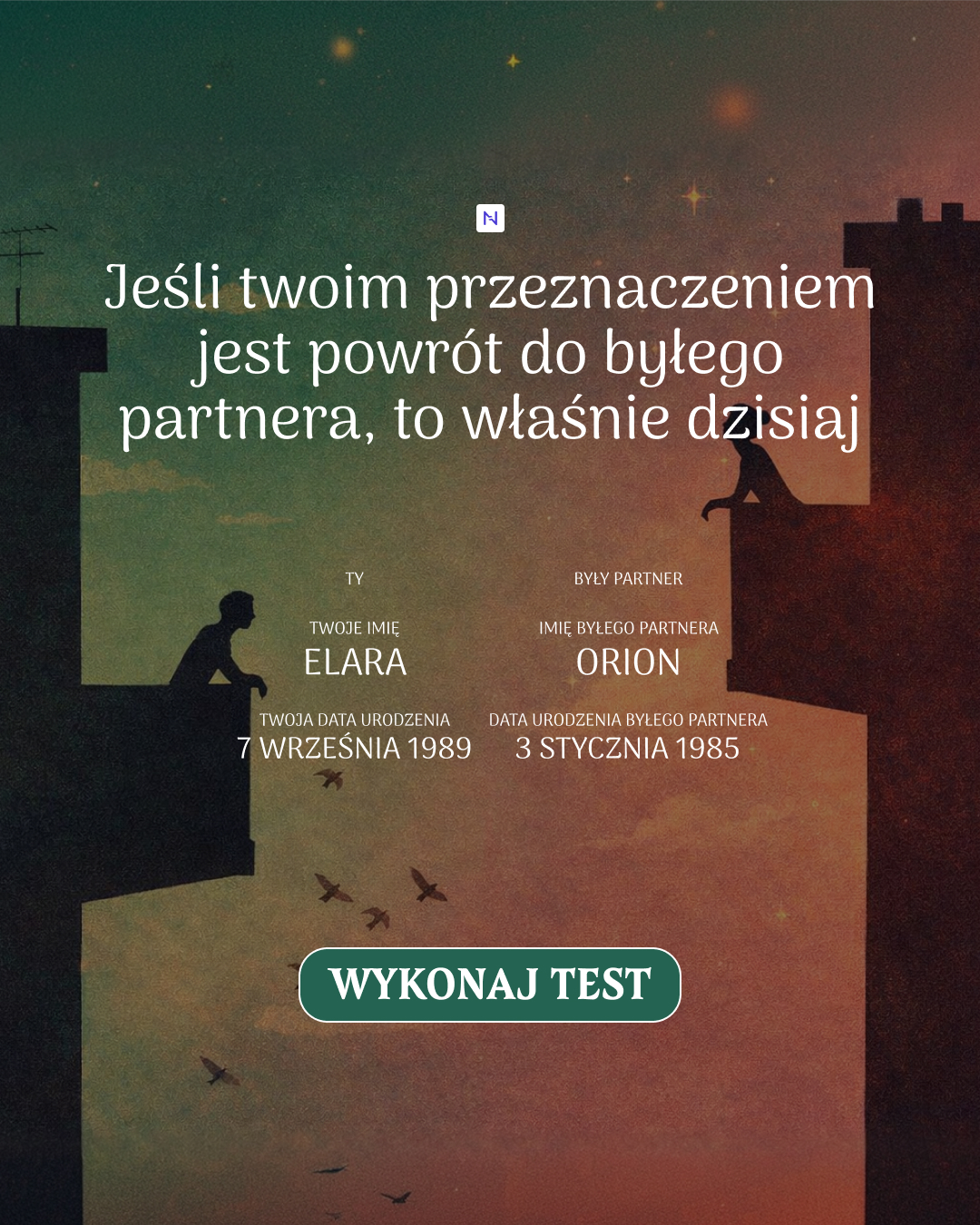 Nebula: Ex Compatibility Reading Facebook ad