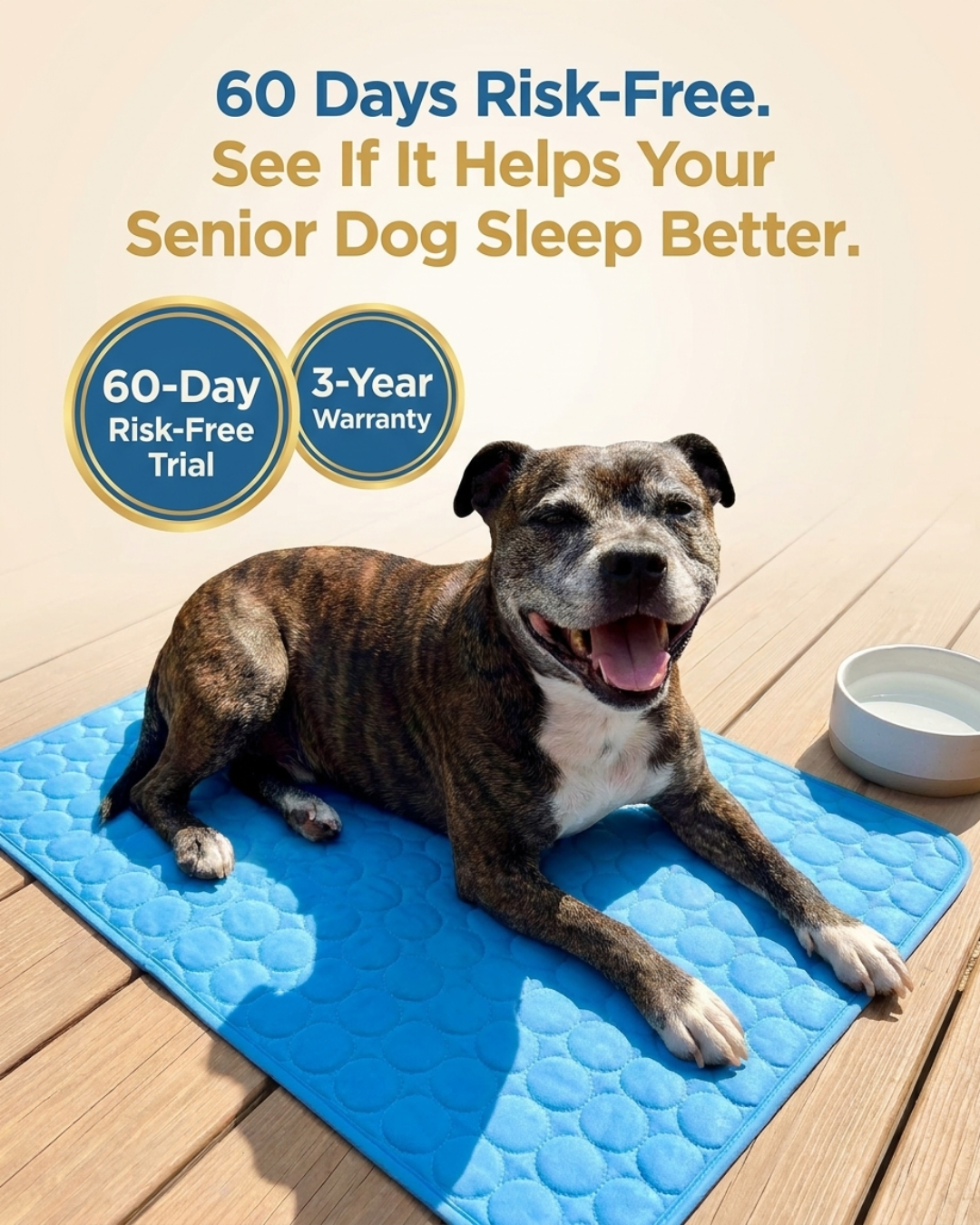 Arctica Facebook ad: Gel Mats That Lose Effectiveness Fast? Seniors Deserve…